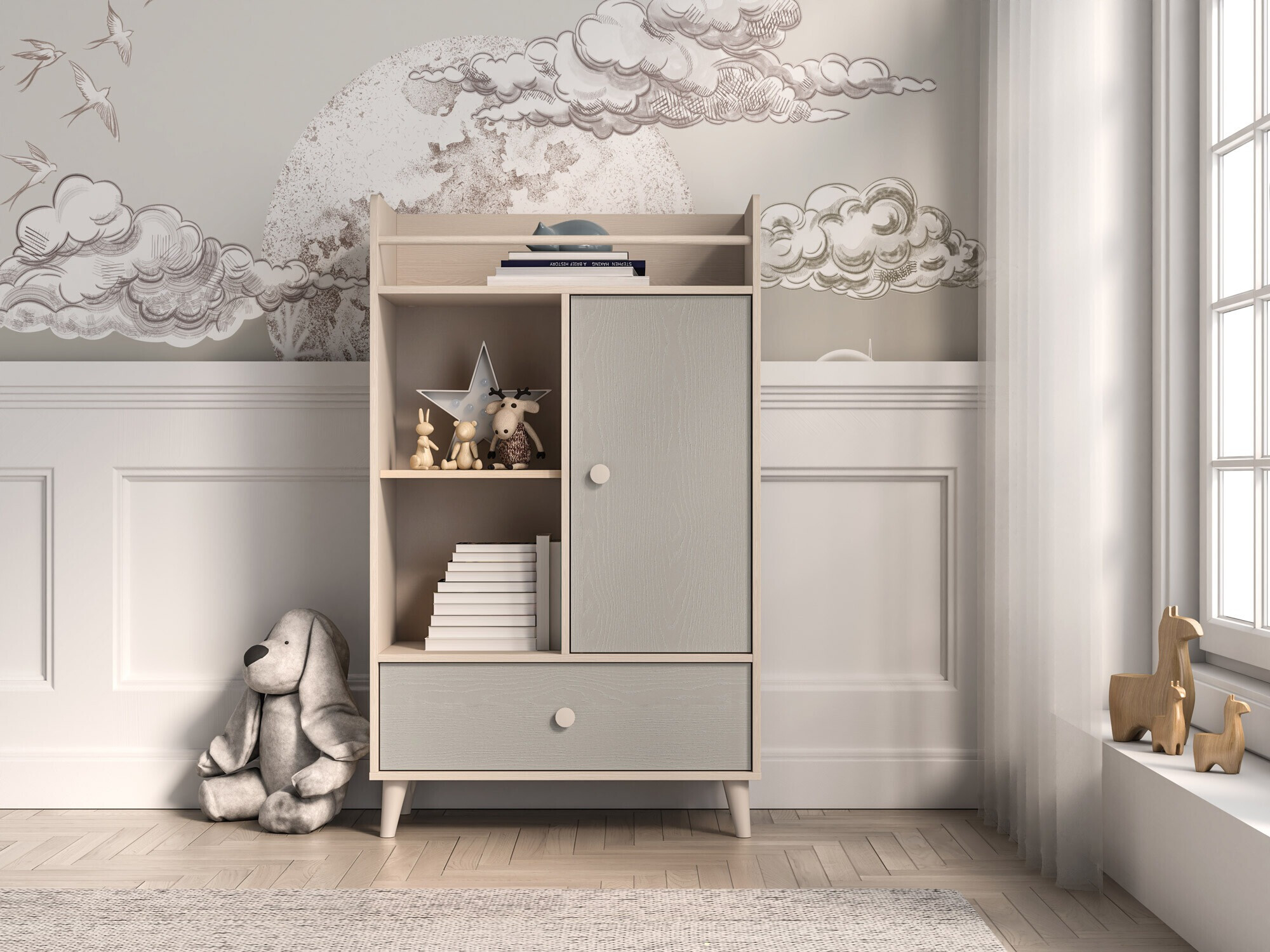 Dressoir Tortoli 103 (Grijs)
