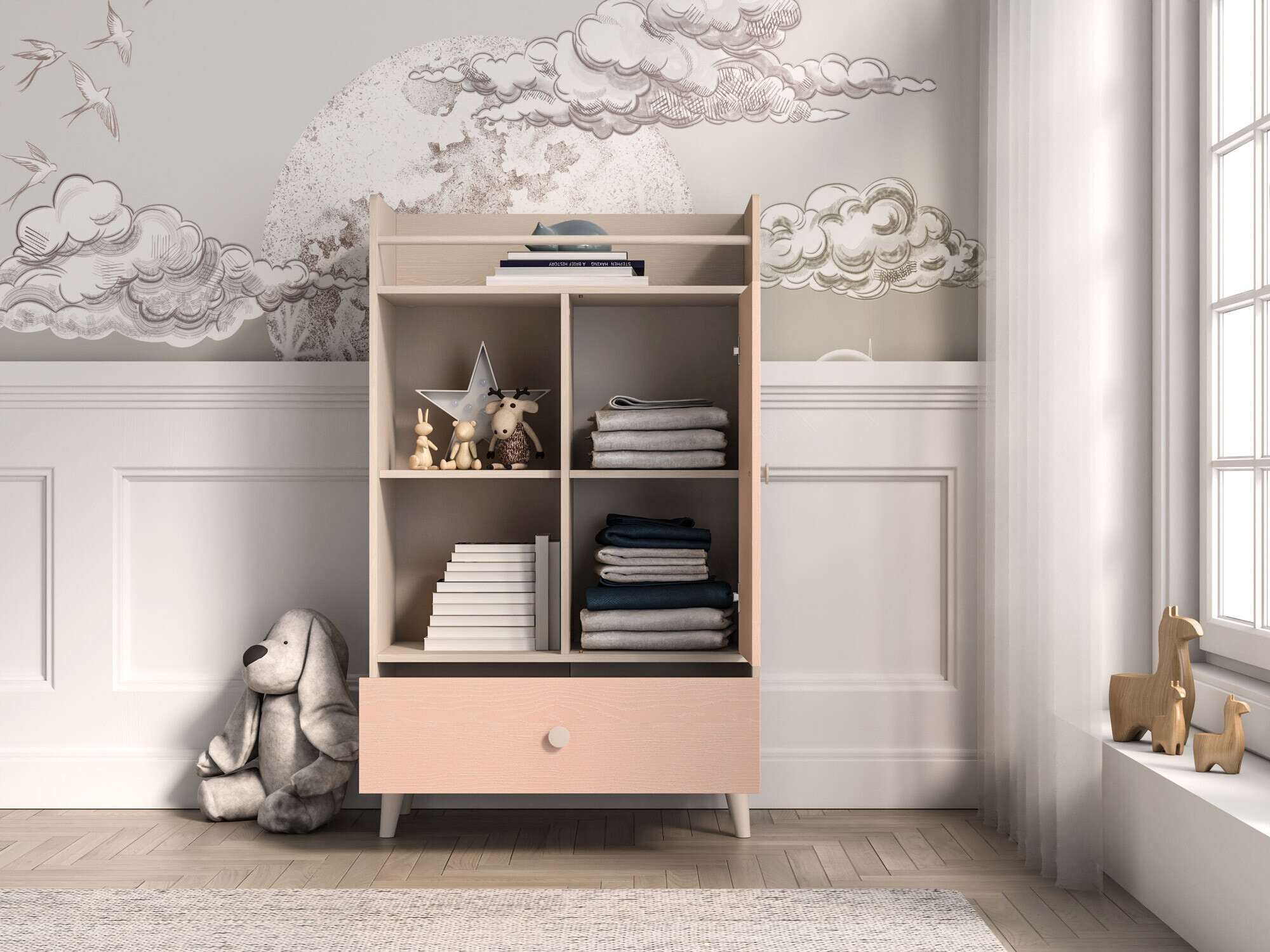 Dressoir Tortoli 103 (Roze)