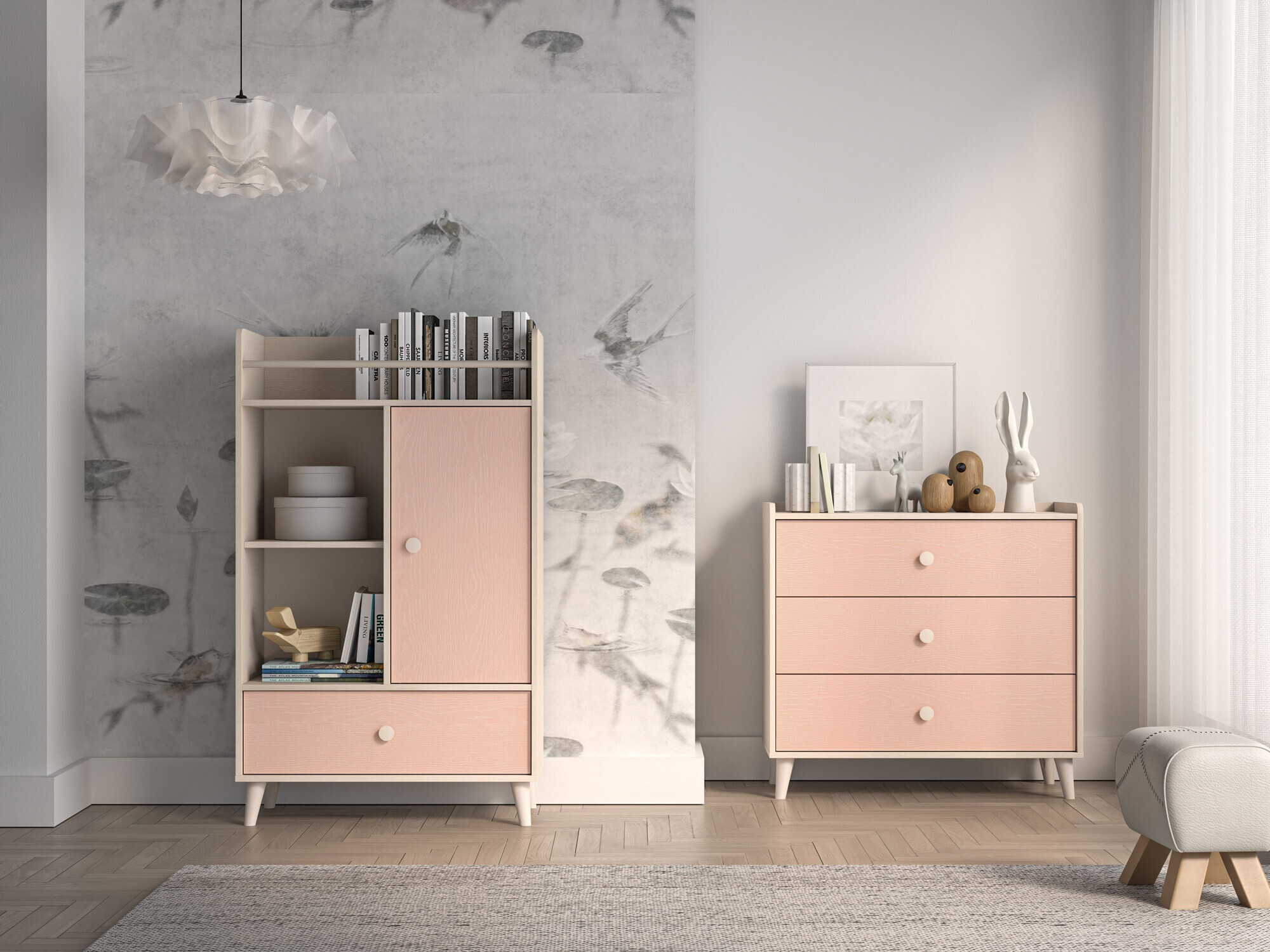 Dressoir Tortoli 103 (Roze)