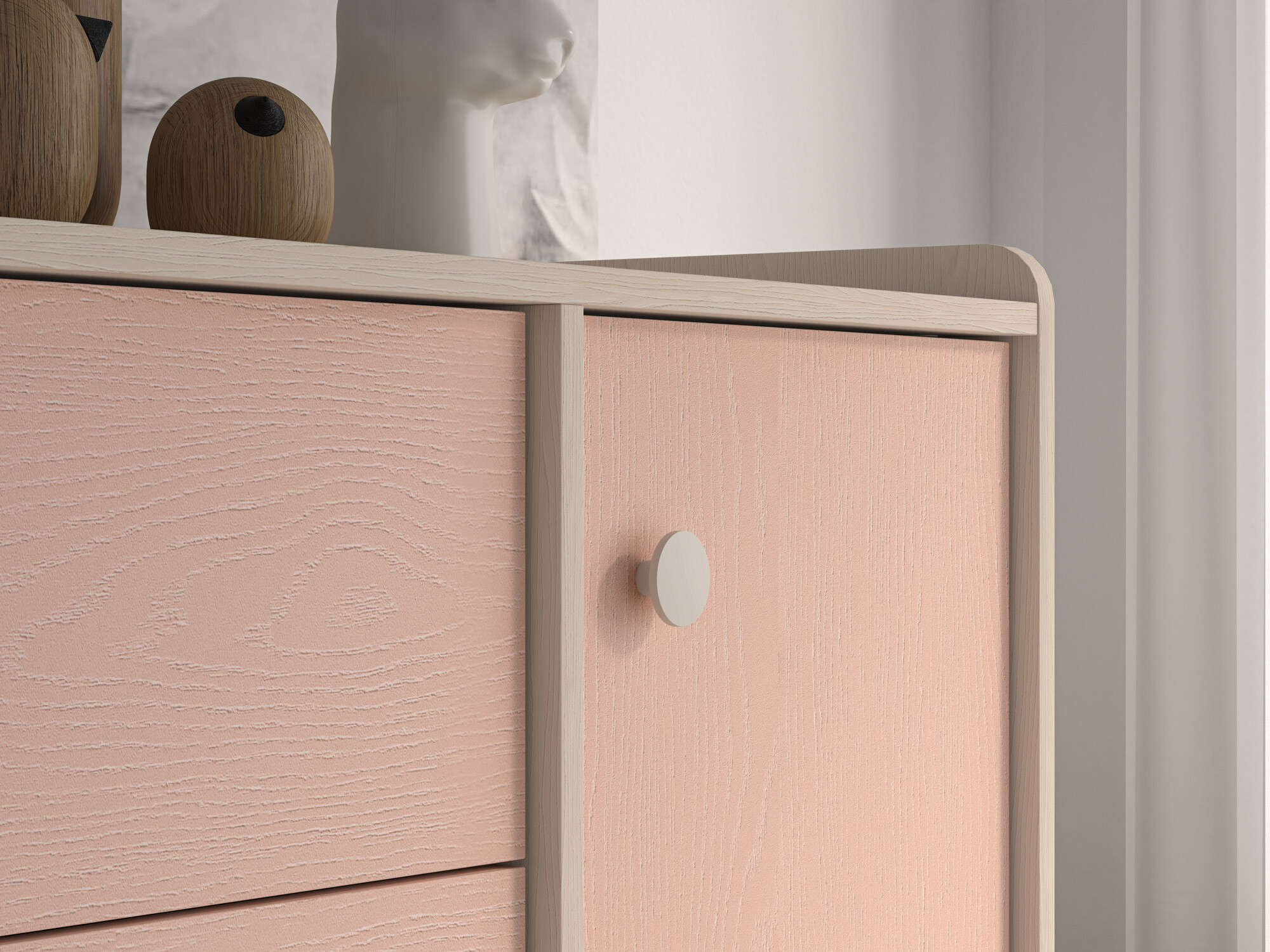 Ladekast Tortoli 104 (Roze)