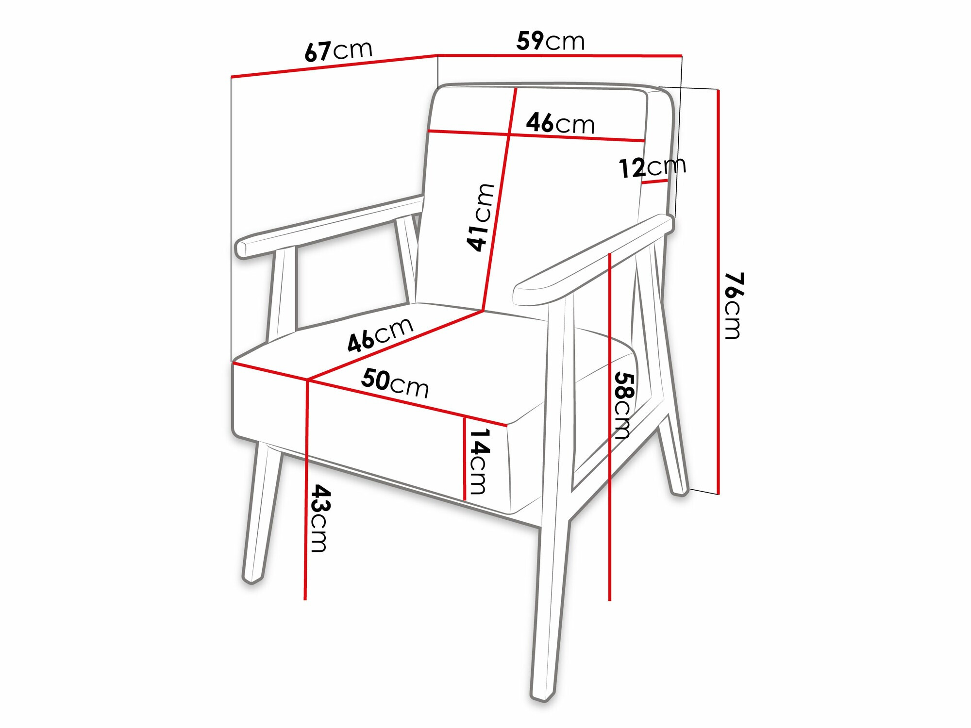 Fauteuil Clovis 100 (Poso 22)