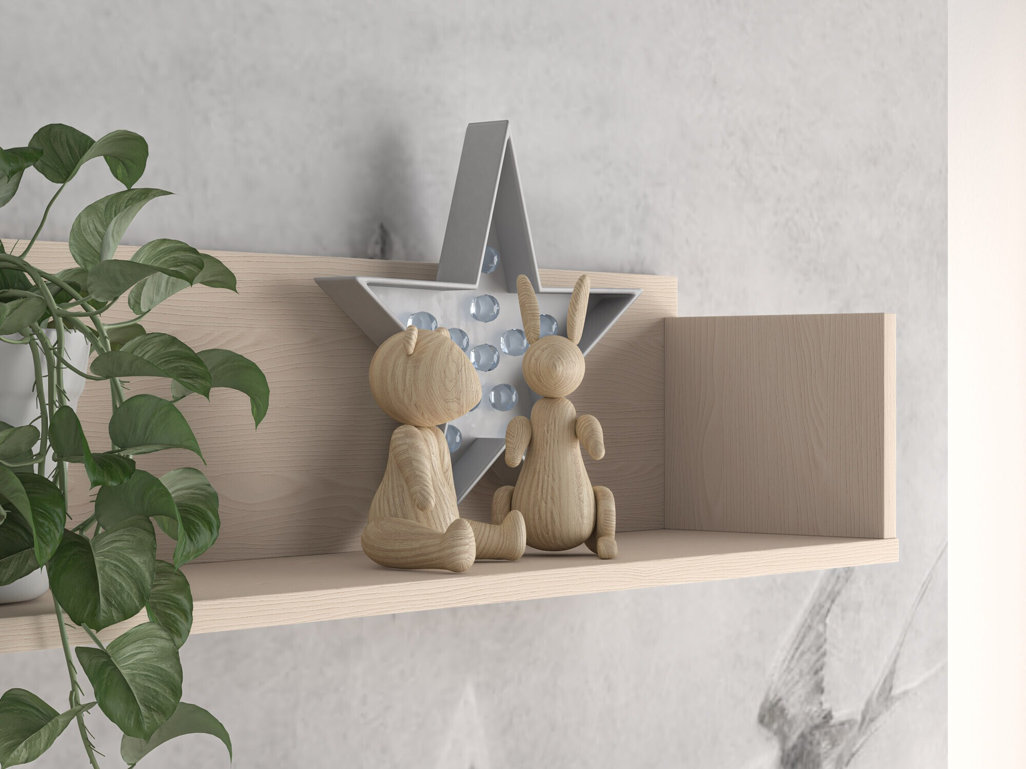 Wandplank Tortoli 109