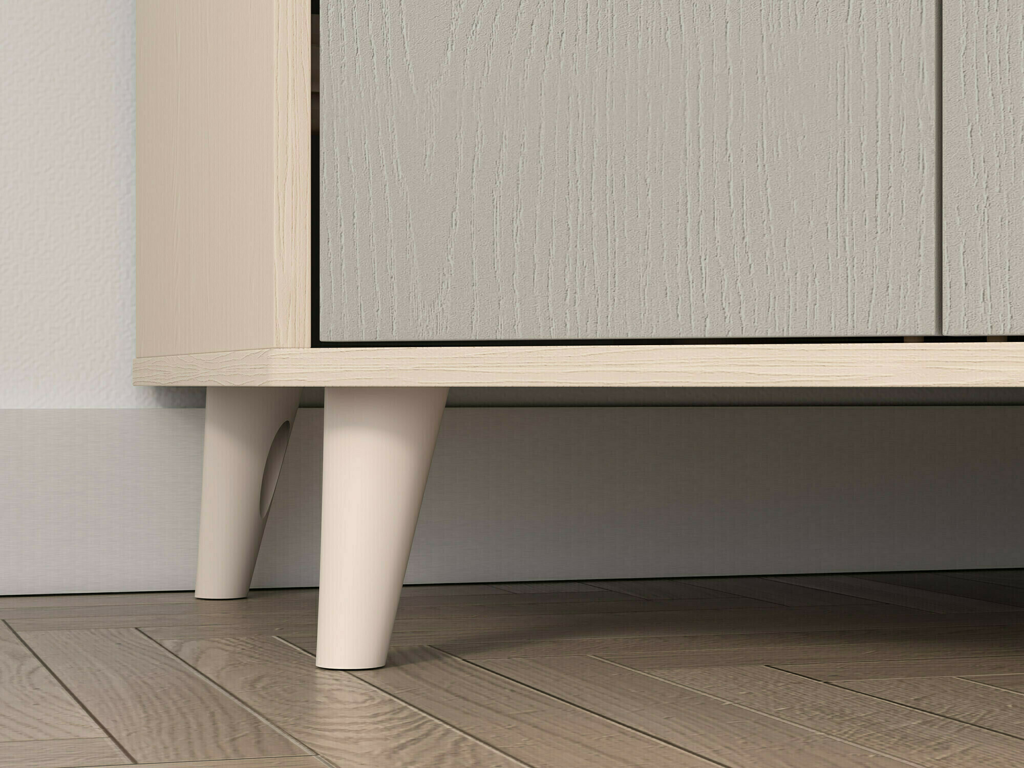 De reeks van de kinderkamer Tortoli 113 (Grijs)