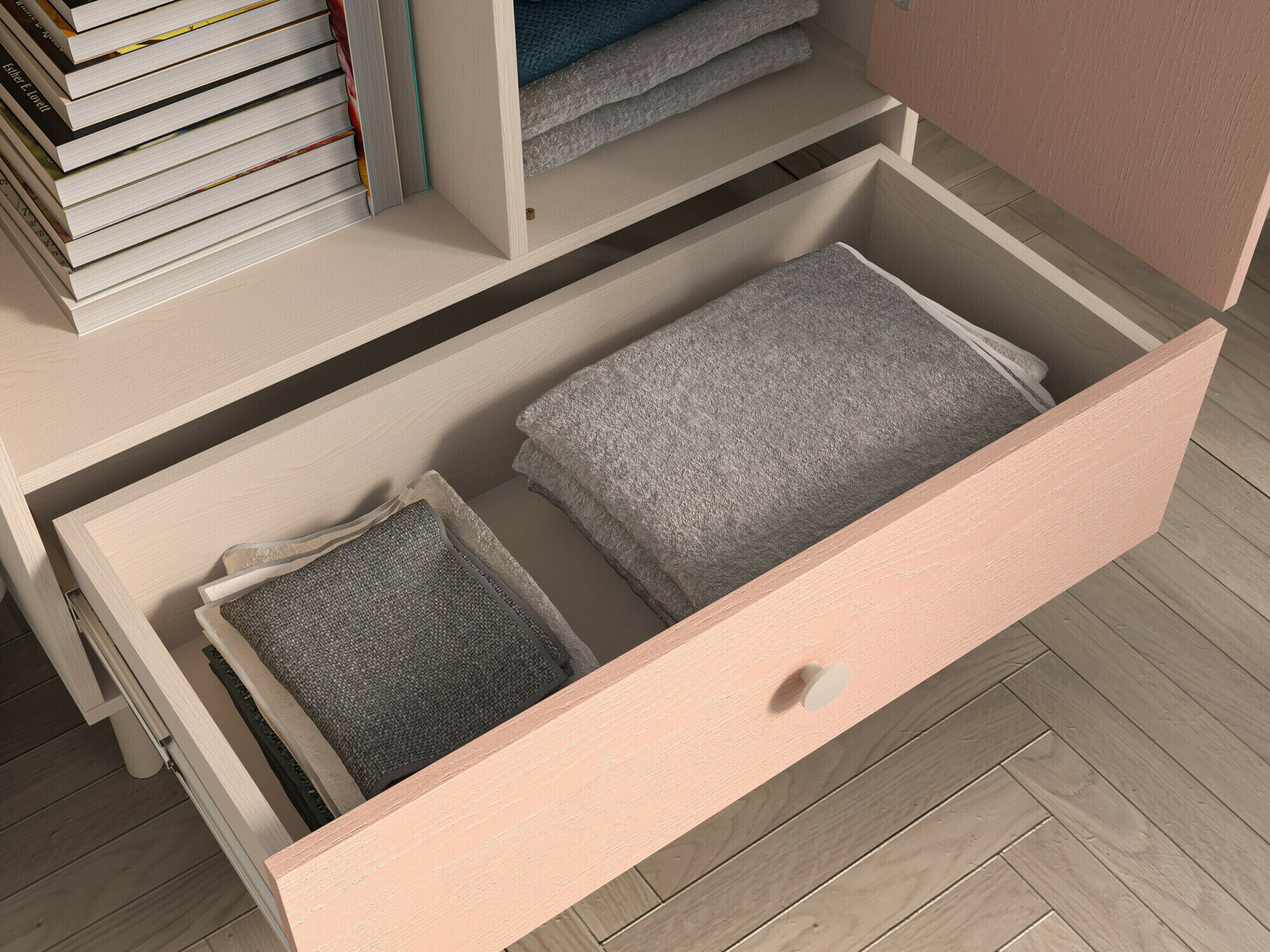 De reeks van de kinderkamer Tortoli 115 (Roze)