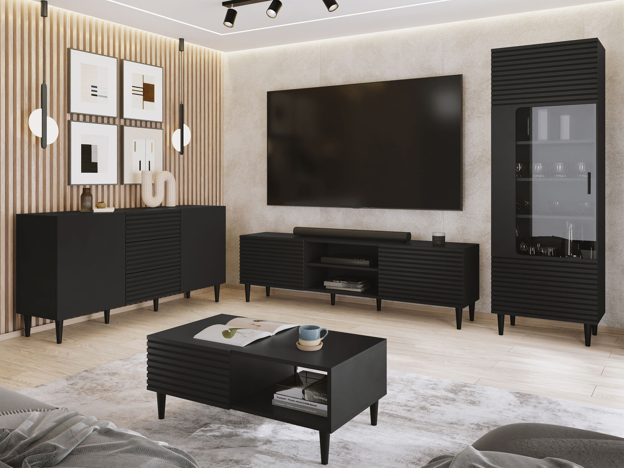 Boekenkast Comfivo Mavmono 107 (Zwart)