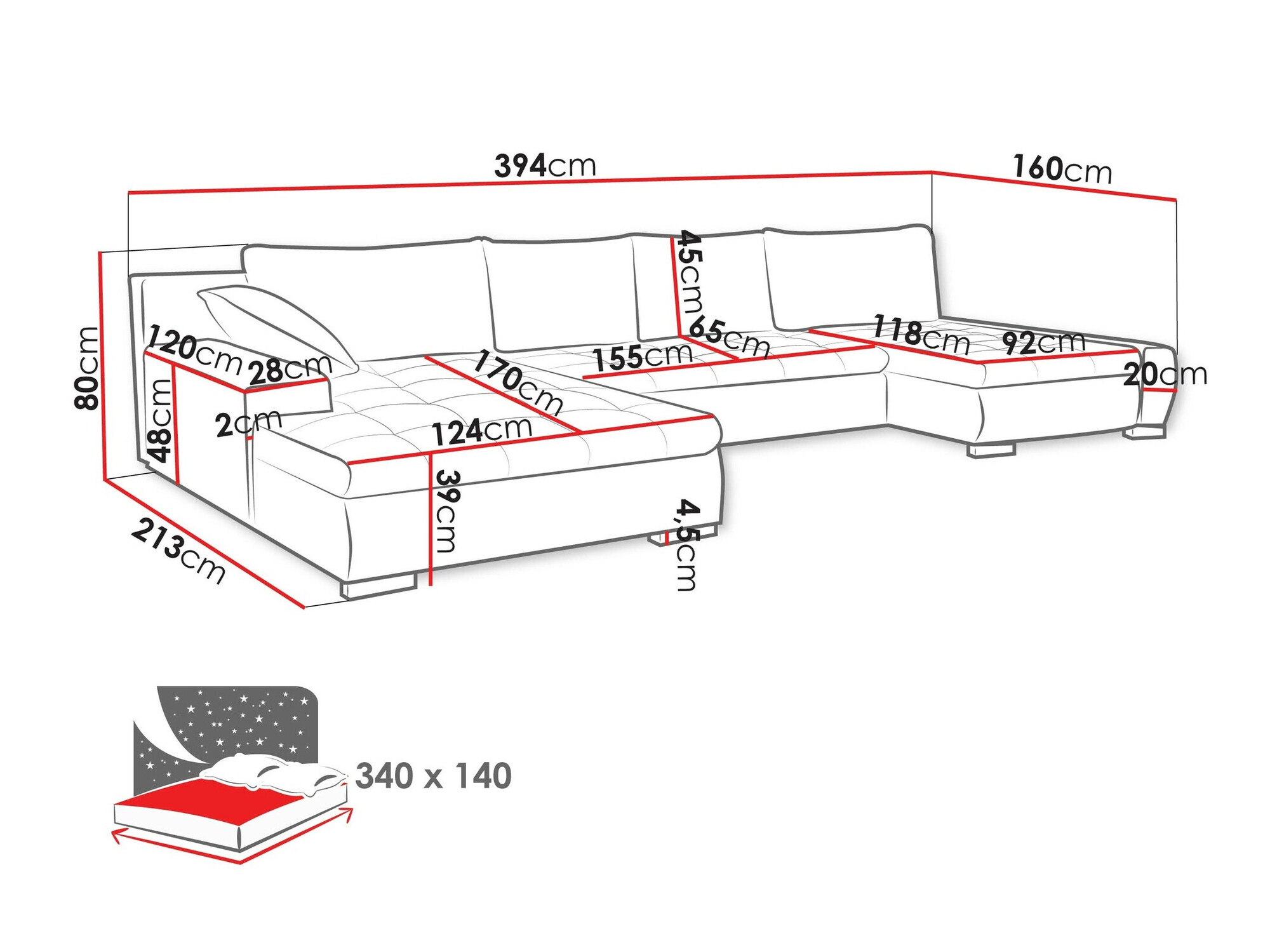 Hoekbank Comfivo 106 (Soul 17)