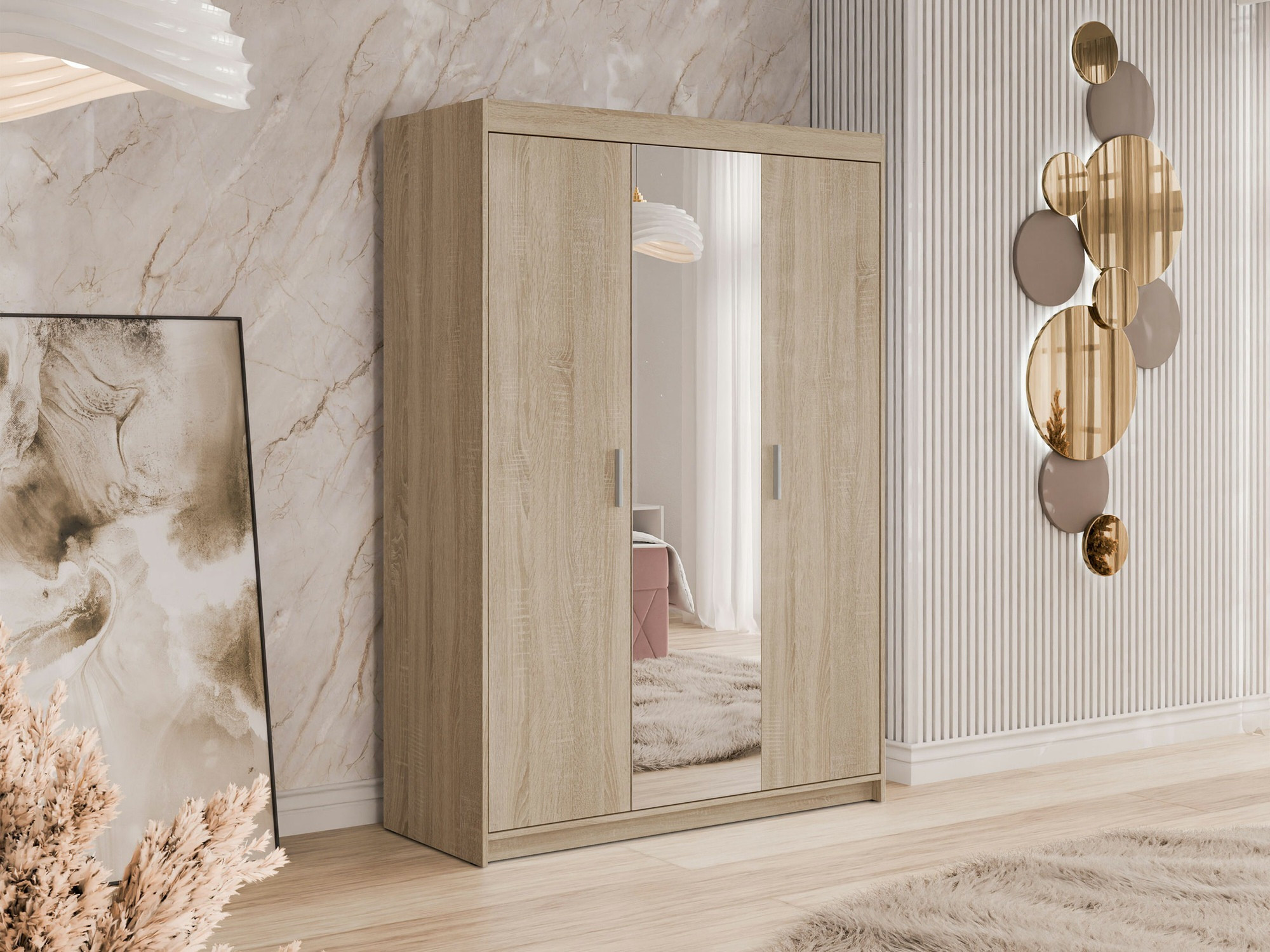 Kledingkast Novduni 102 (Sonoma eik)