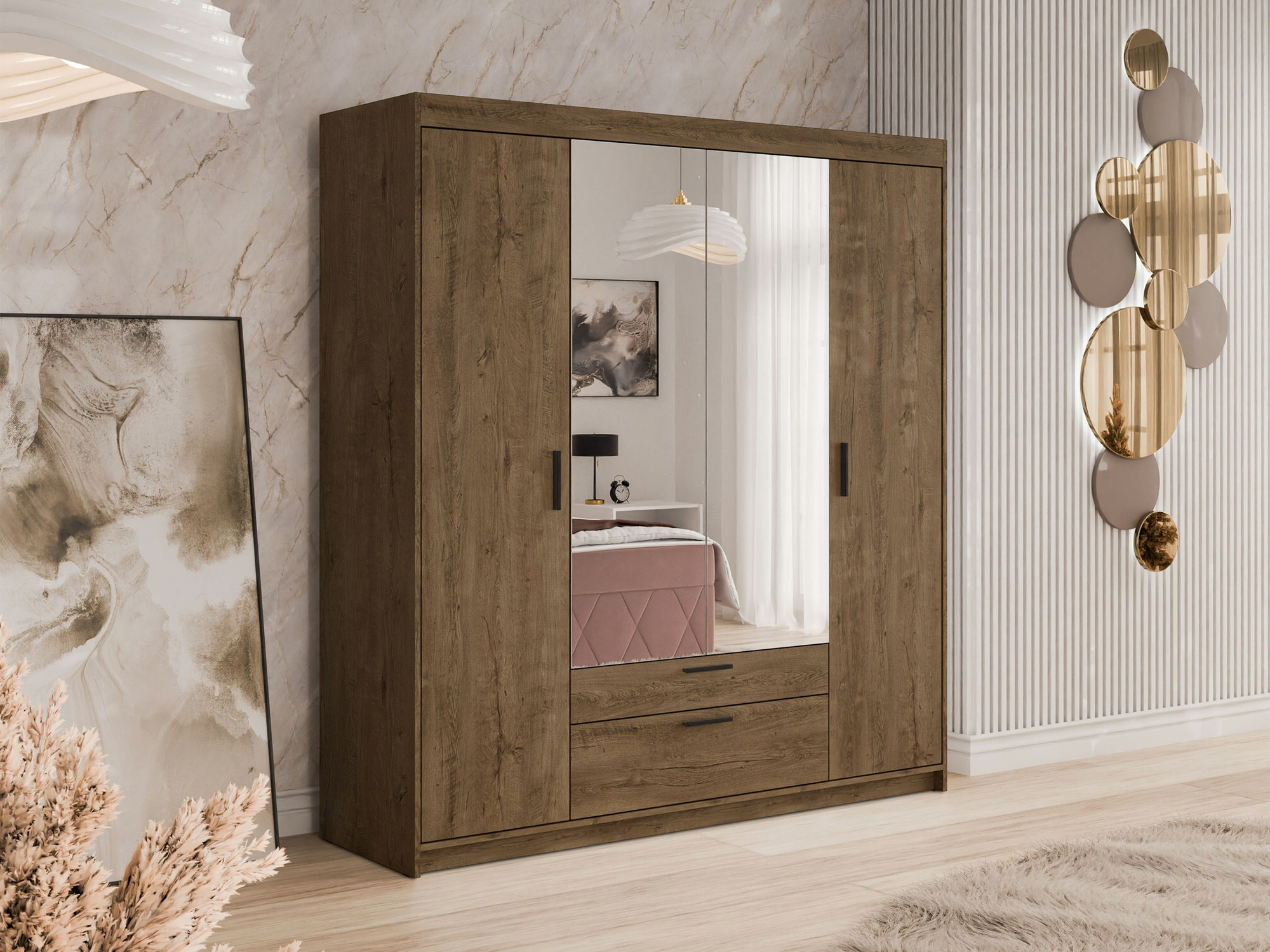 Kledingkast Novduni 108 (Lefkas eik)