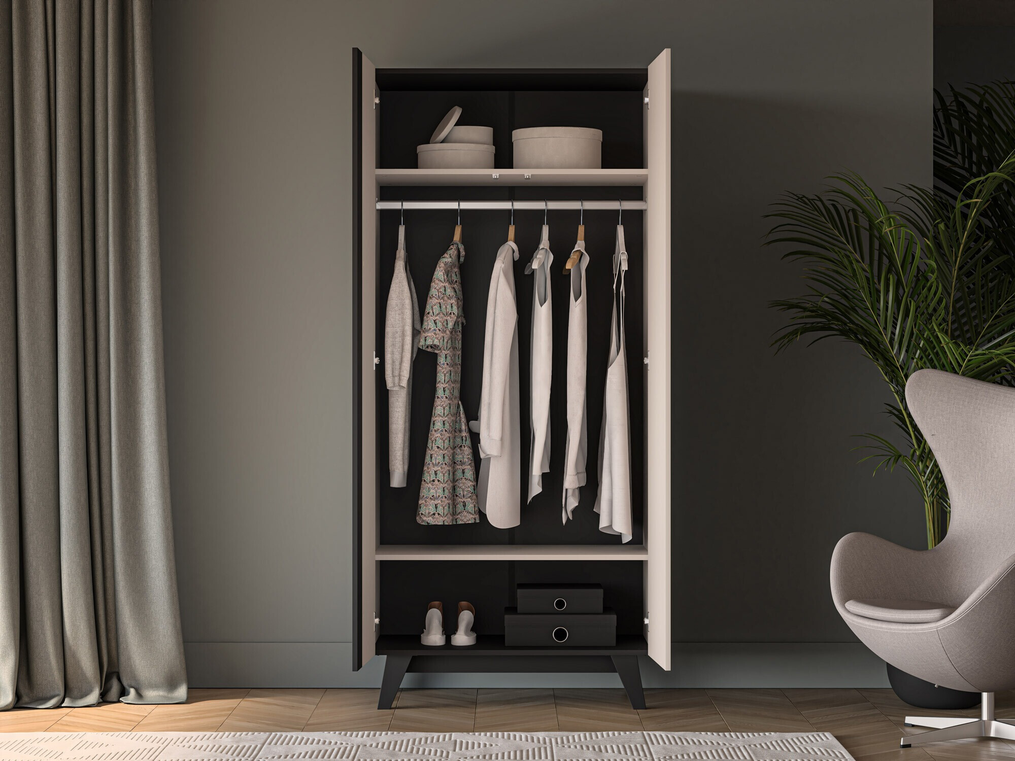 Kledingkast Evateno 100