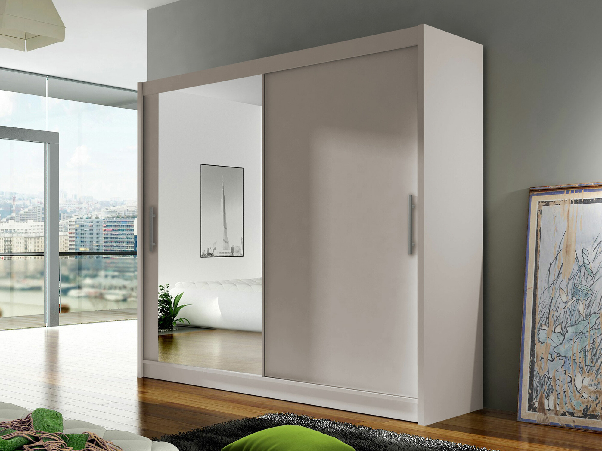 Kledingkast Closico 107 (Kasjmier)