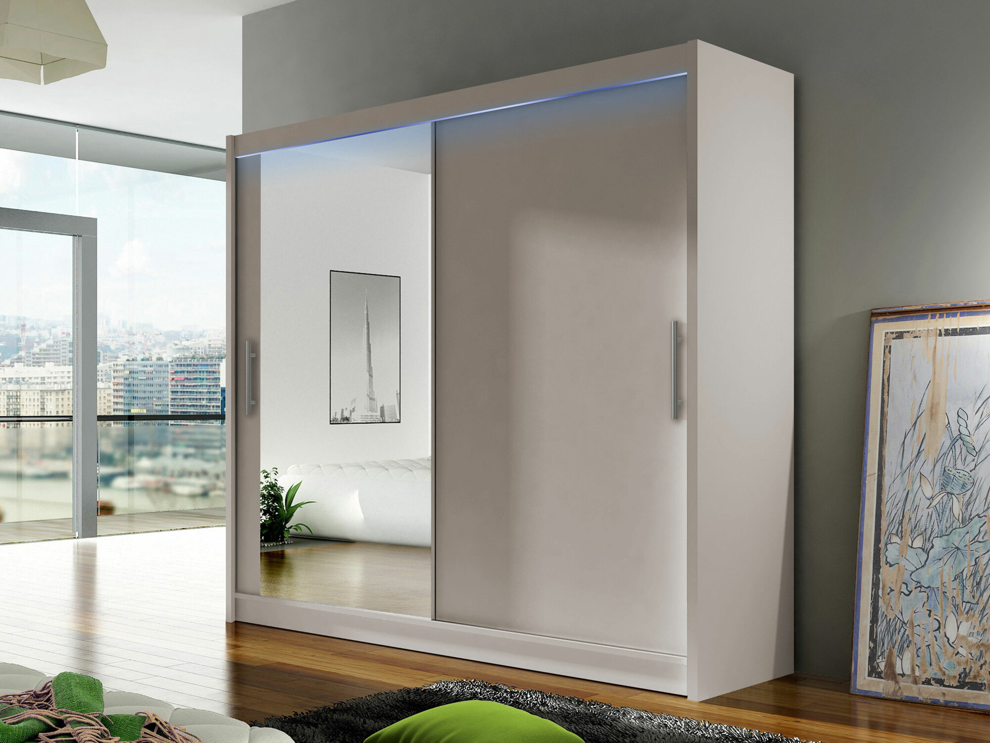 Kledingkast Closico 107 (Kasjmier)