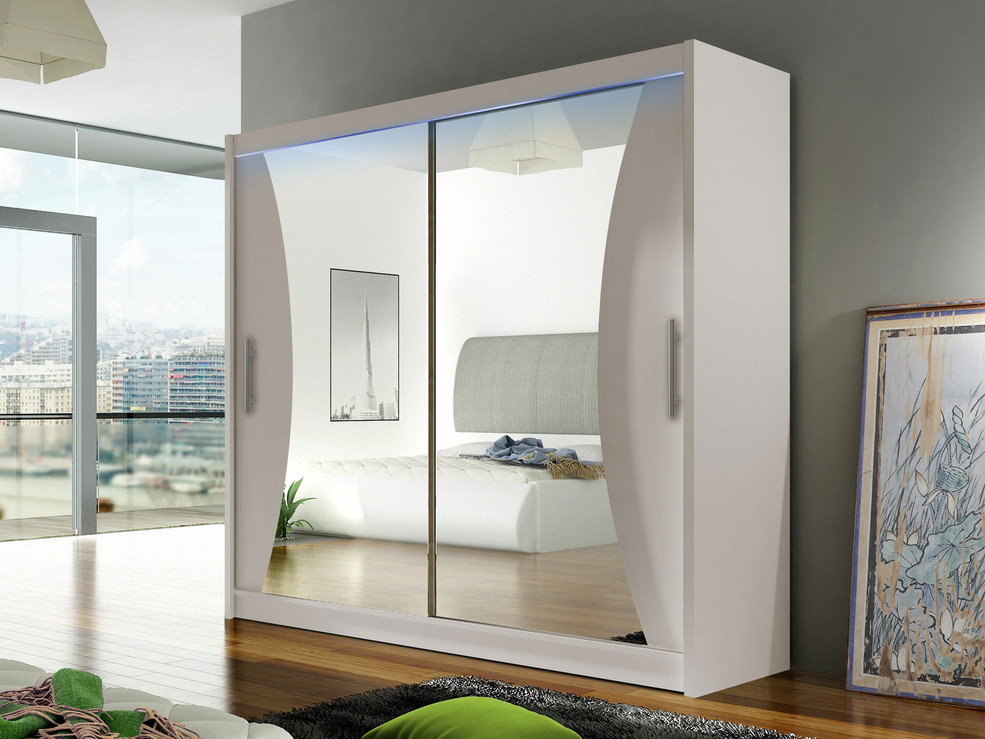 Kledingkast Closico 124 (Kasjmier)