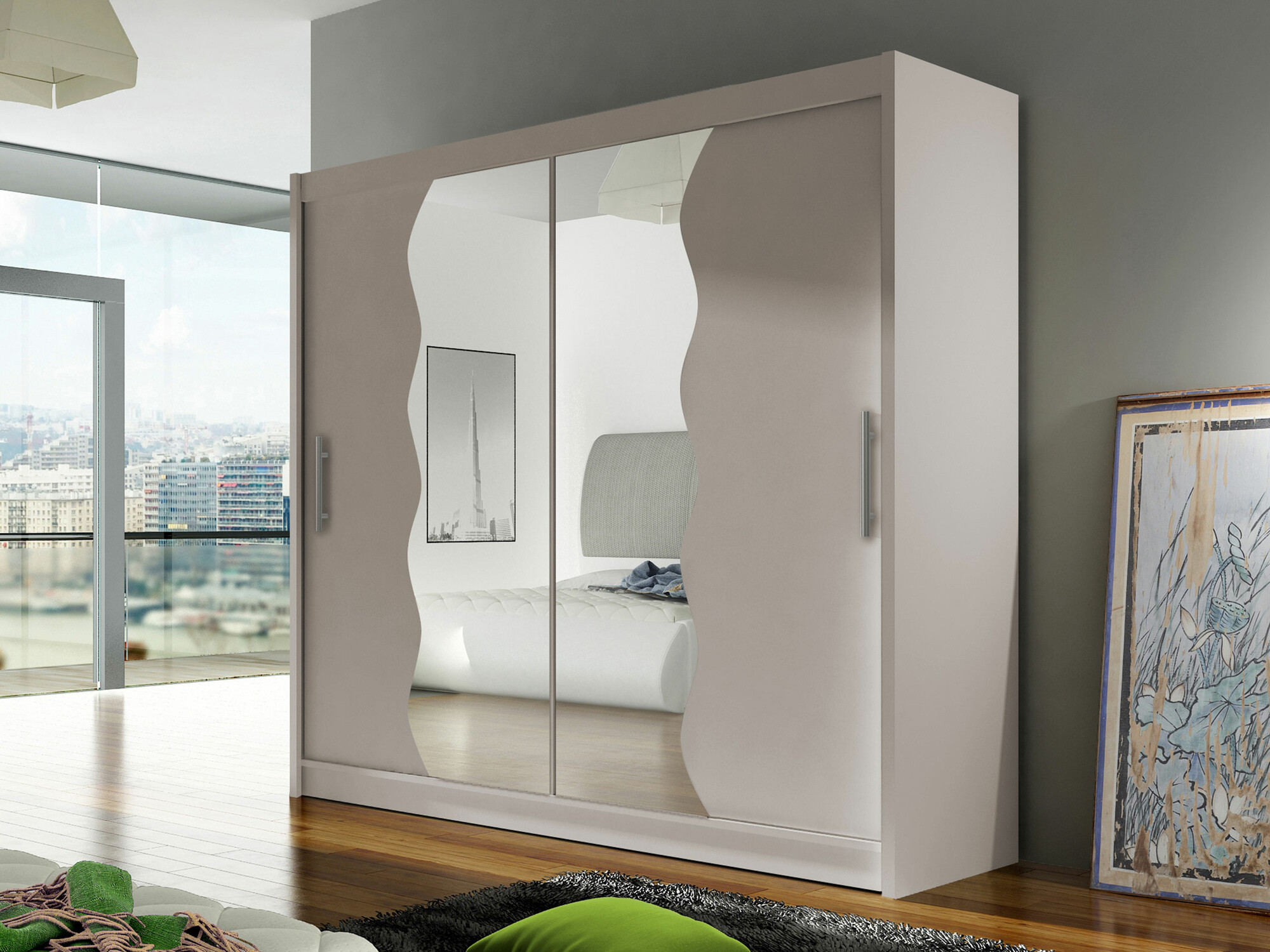 Kledingkast Closico 125 (Kasjmier)