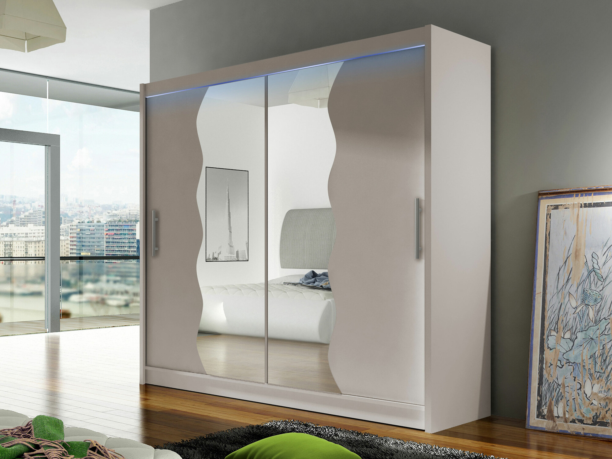 Kledingkast Closico 125 (Kasjmier)