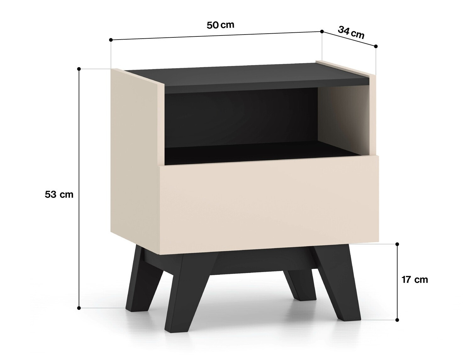 Nachtkastje Evateno 105