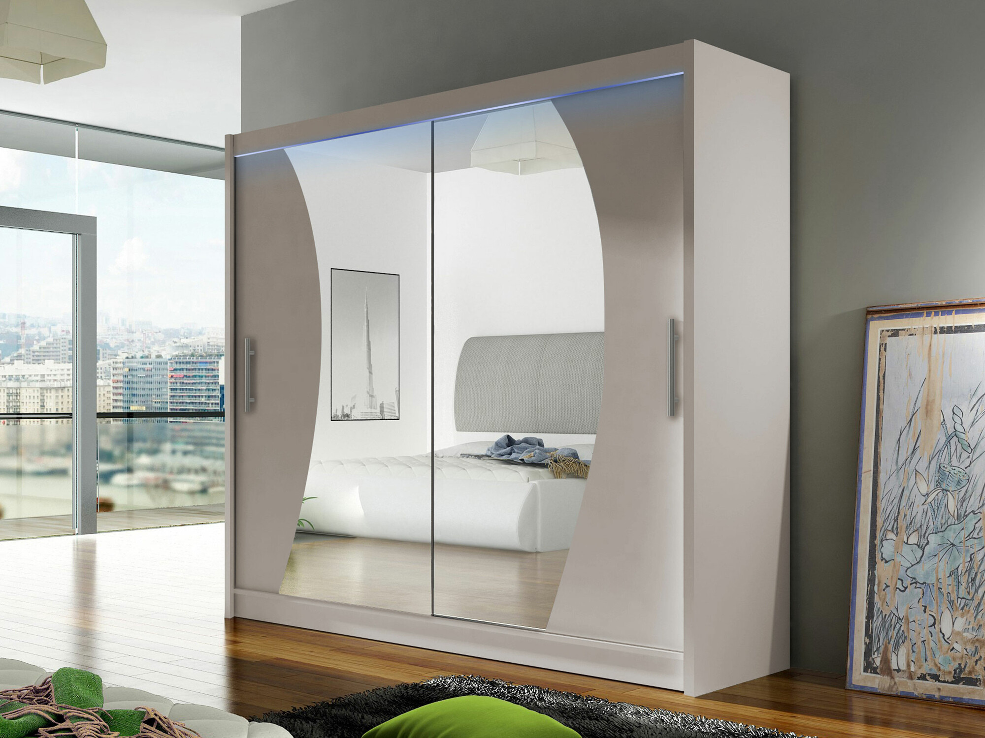 Kledingkast Closico 115 (Kasjmier)