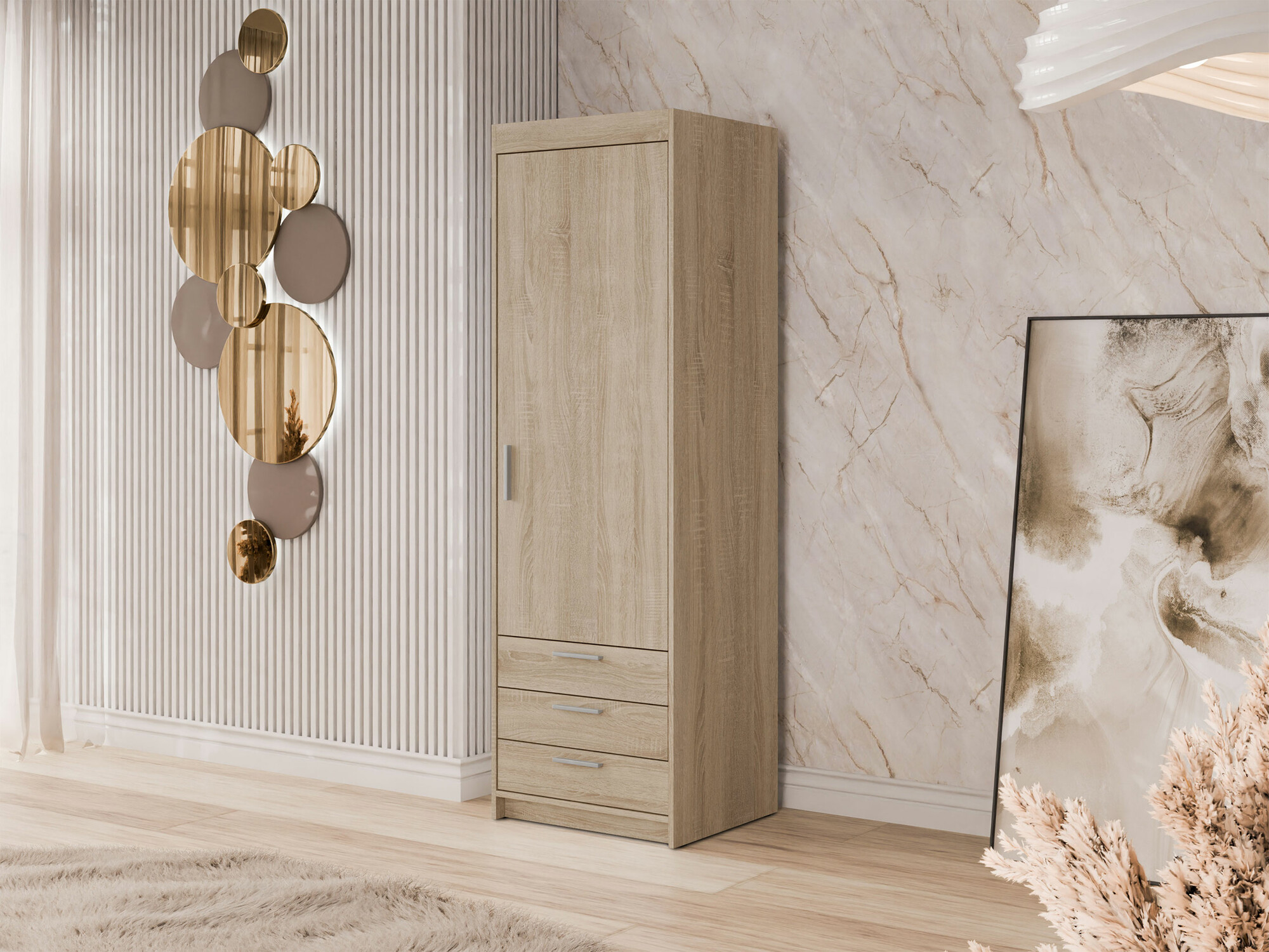 Boekenkast Novduni 110 (Sonoma eik)