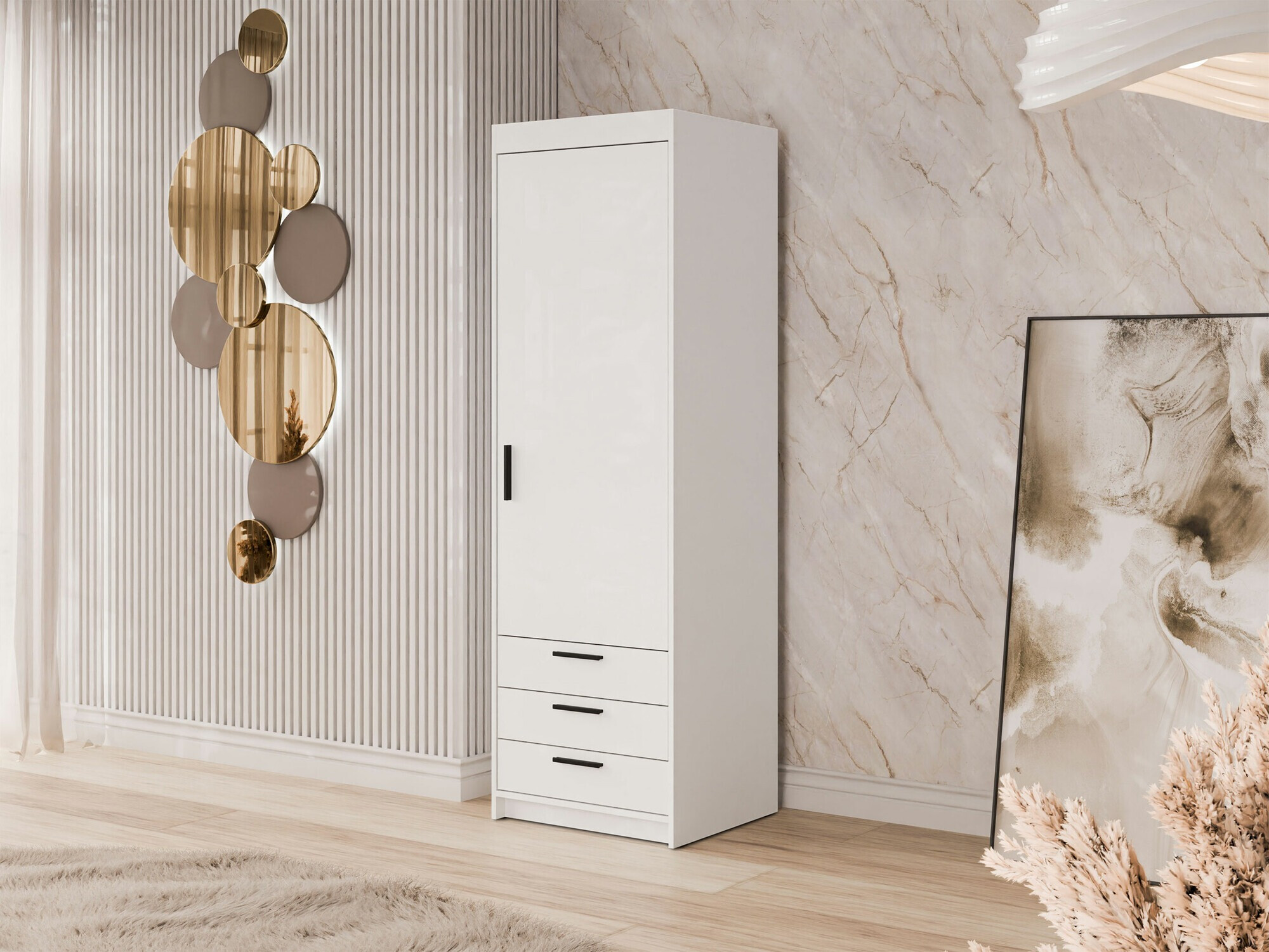 Boekenkast Novduni 110 (Wit)