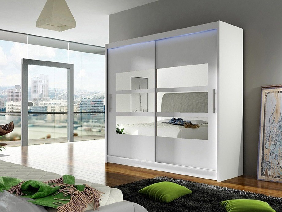 Kledingkast Closico 101 (Wit)