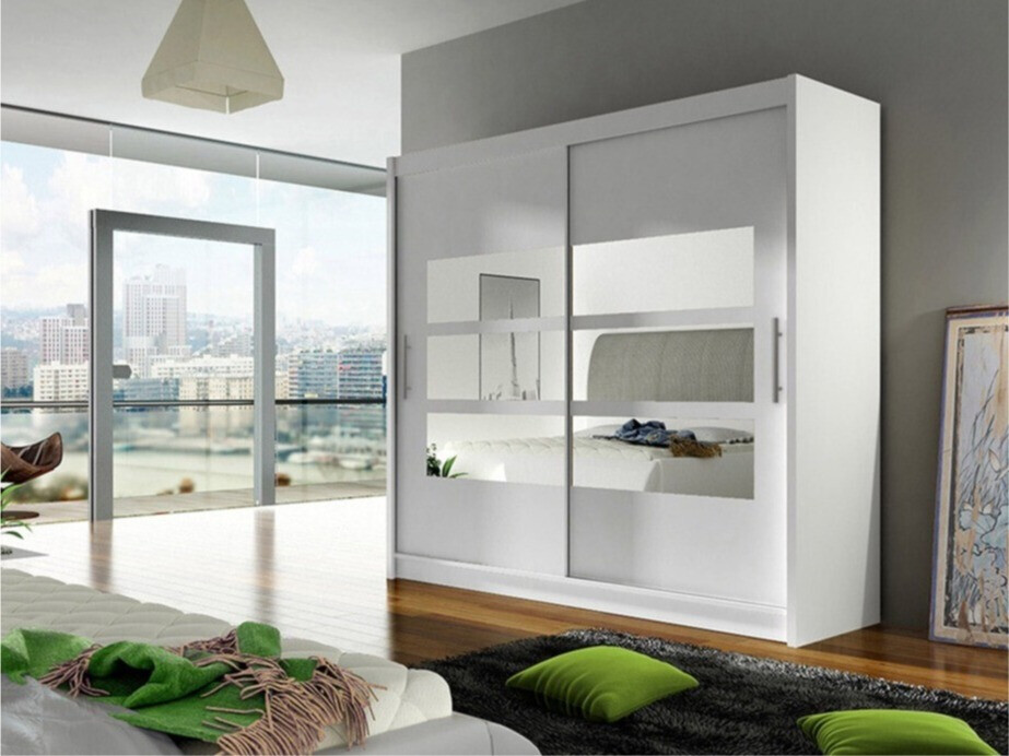 Kledingkast Closico 101 (Wit)