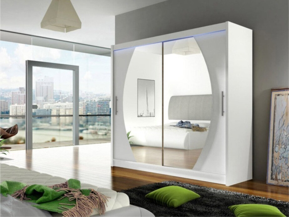 Kledingkast Closico 102 (Wit)