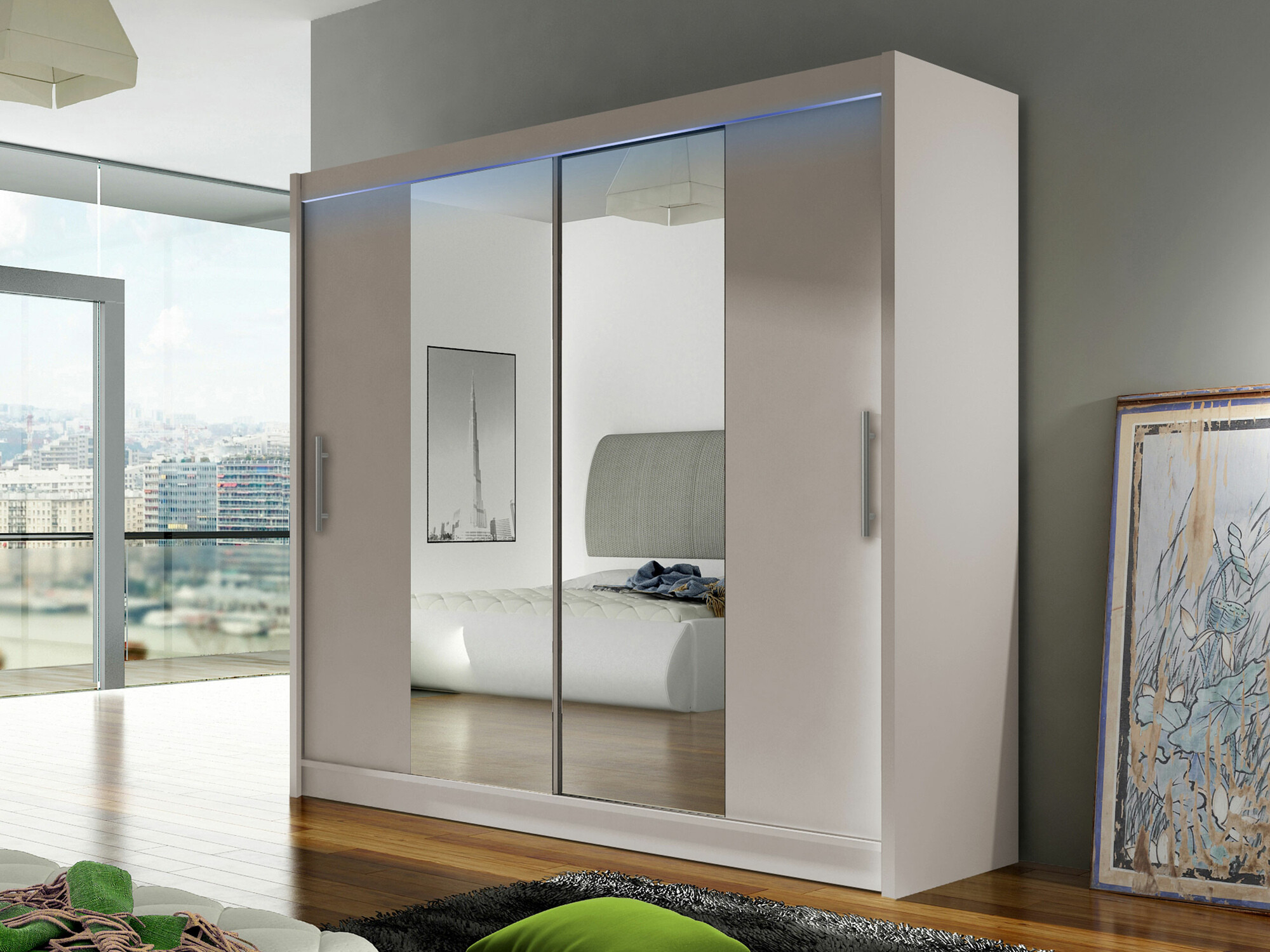 Kledingkast Closico 123 (Kasjmier)