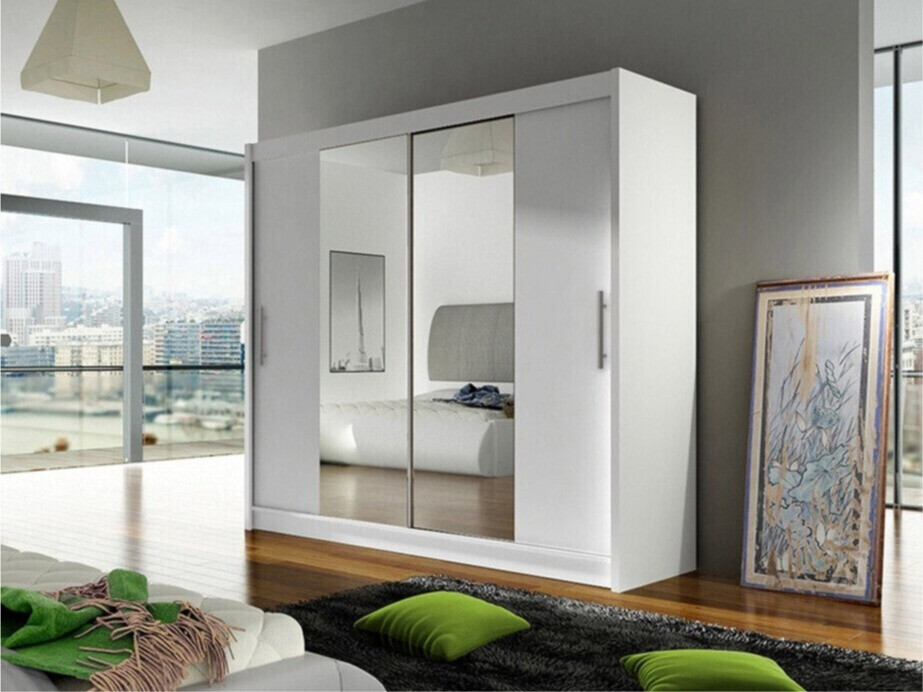 Kledingkast Closico Pallor II (Wit)