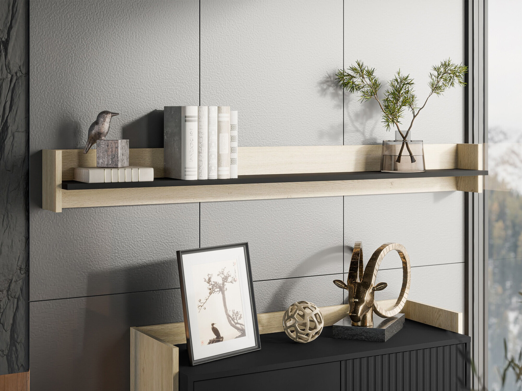 Wandplank Mavnoli 104