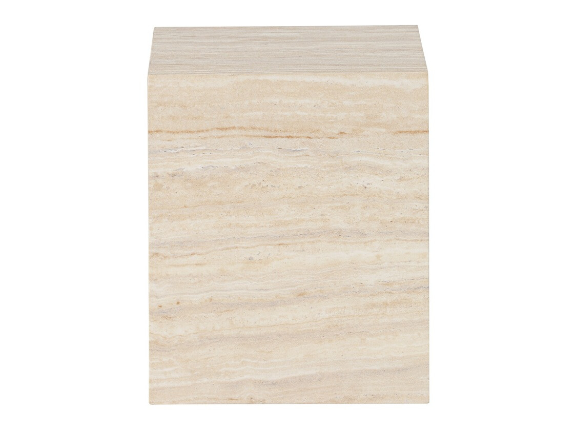 Bijzettafel Dallas 5005 (Licht Travertine)