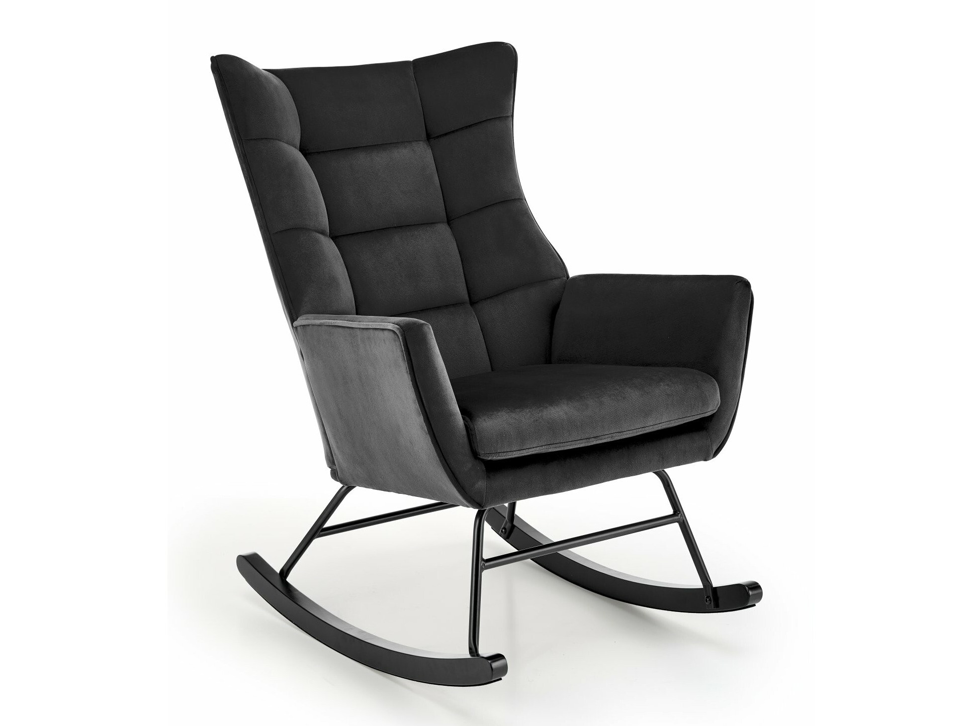 Schommelstoel Houston 1863 (Zwart)