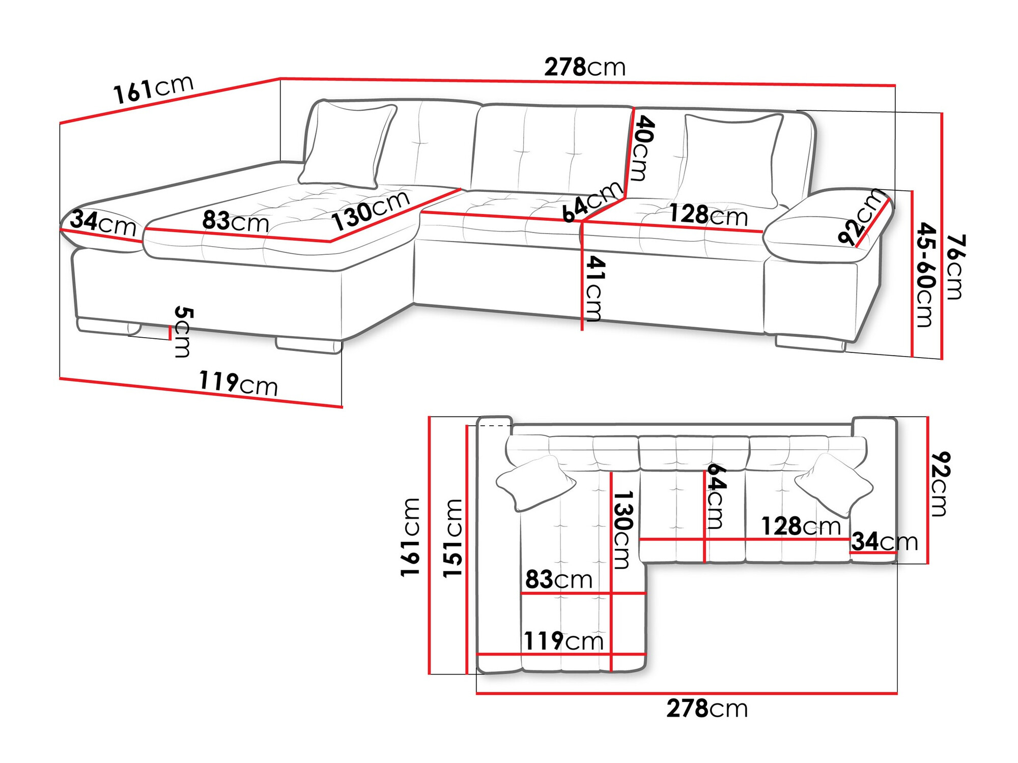 Hoekbank Comfivo 219 (Wave 05)