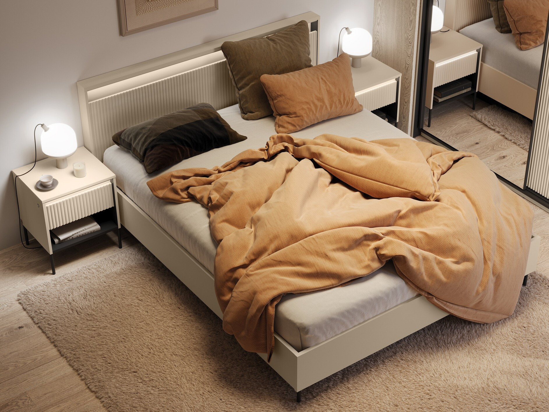 Bed Lorfera 107