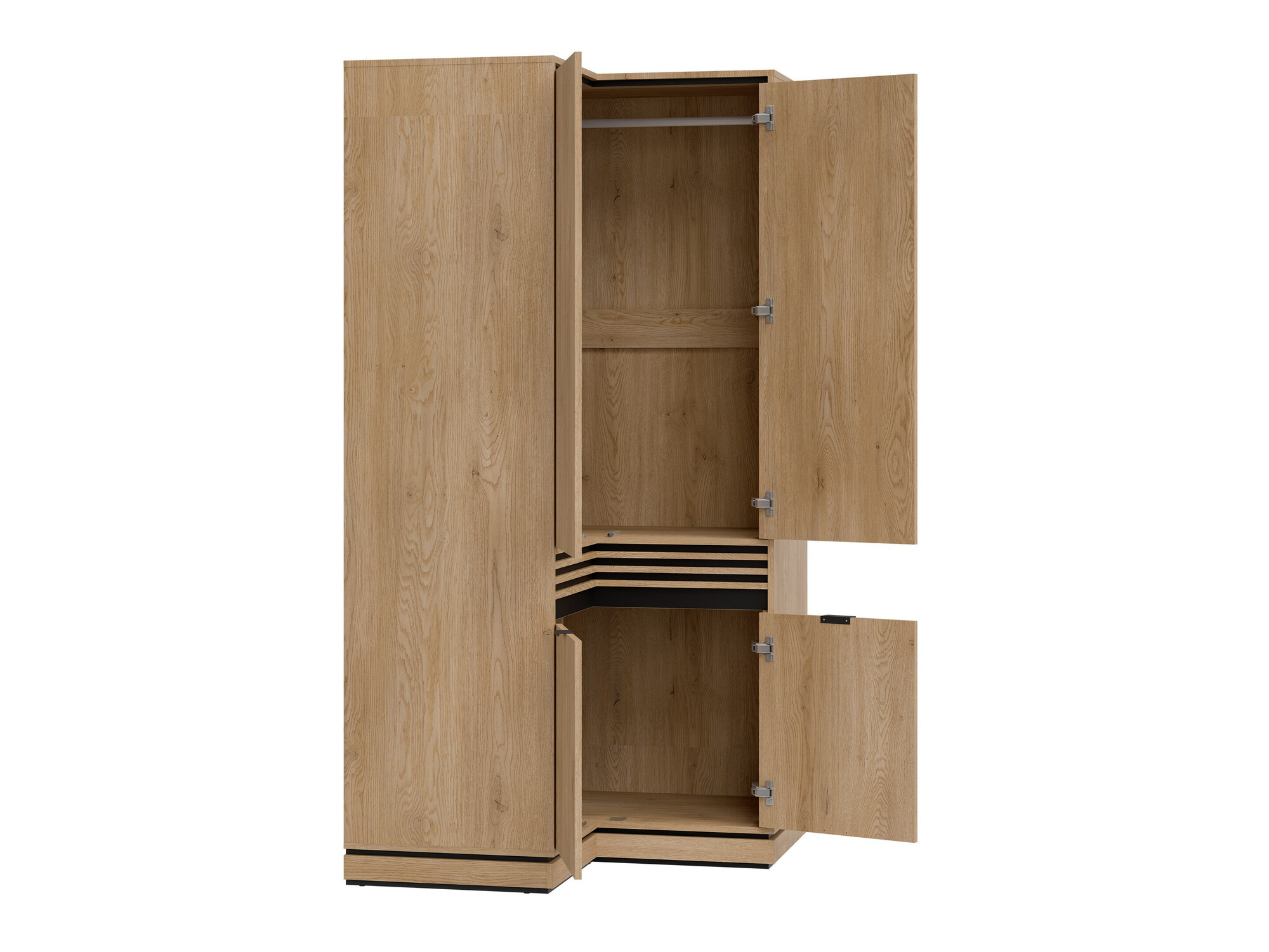 Hoekkledingkast Cavtole 110