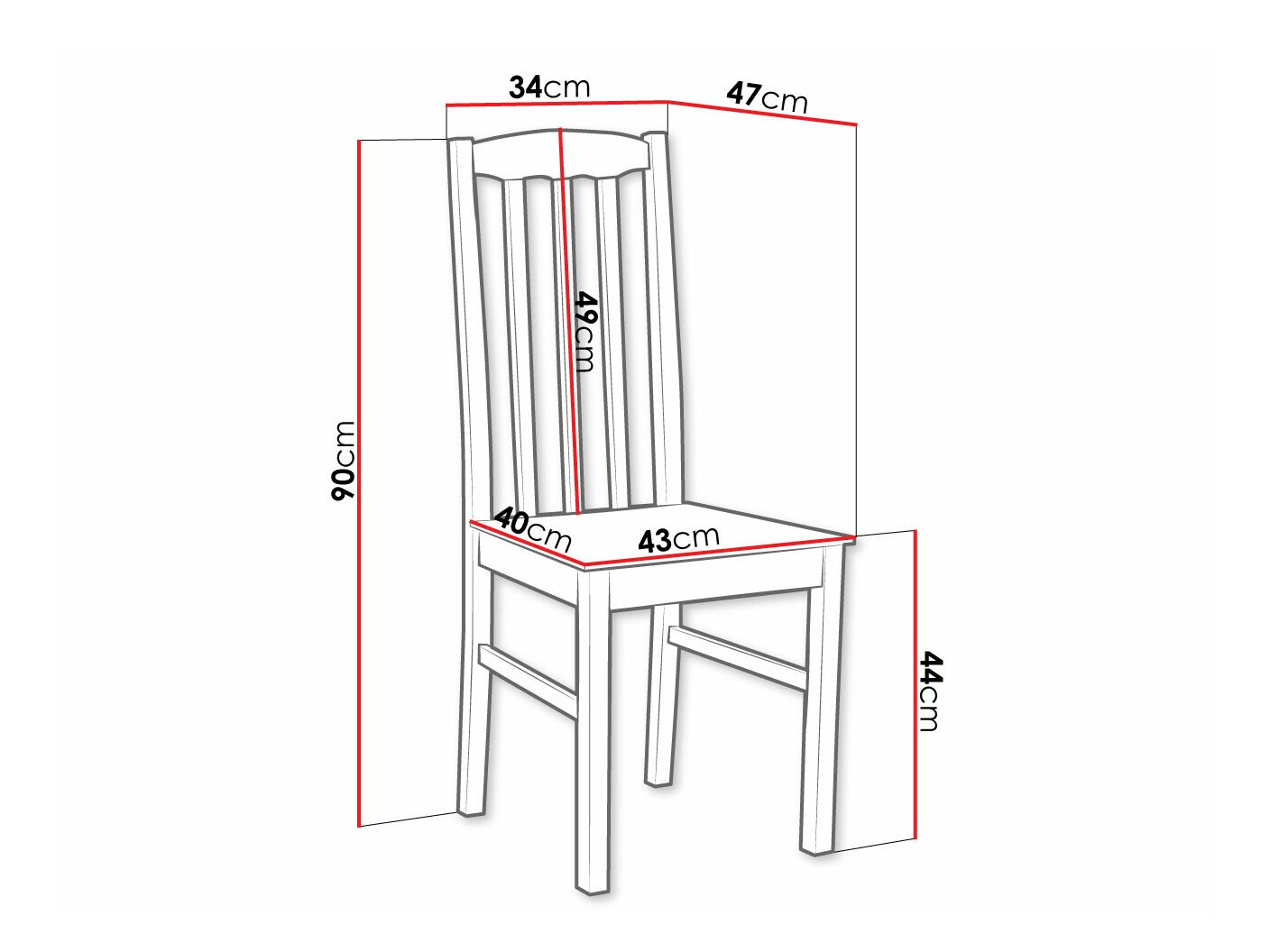Stoel Victorville 367 (Sonoma eik)