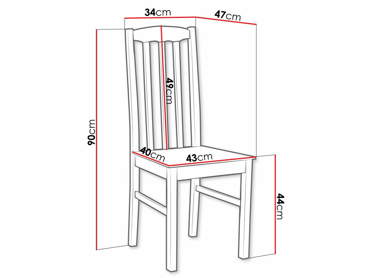 Stoel Victorville 367 (Wit)