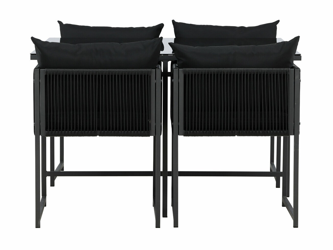 Tafel en stoelen set Dallas 4736