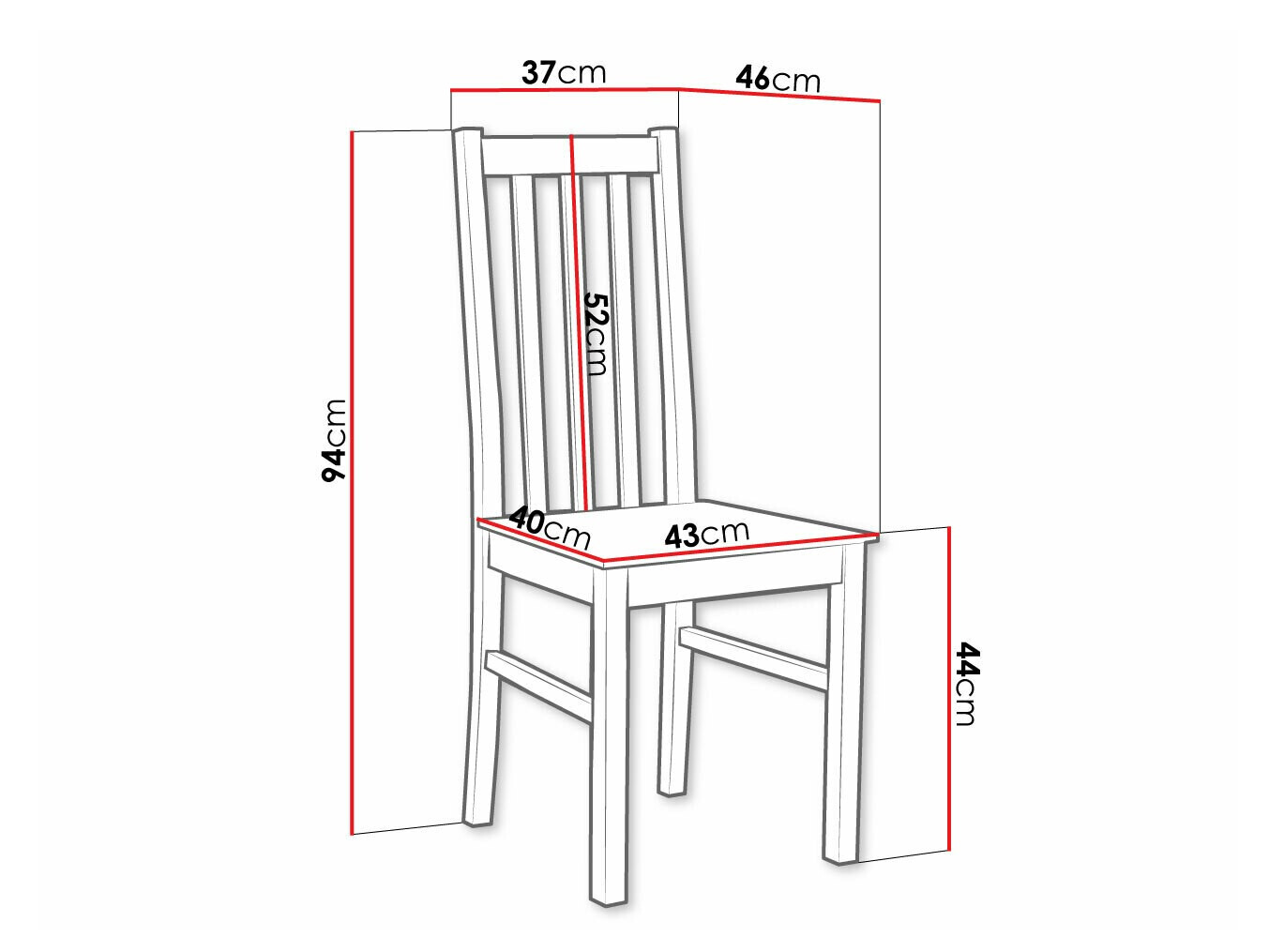 Stoel Victorville 115 (Elzen)