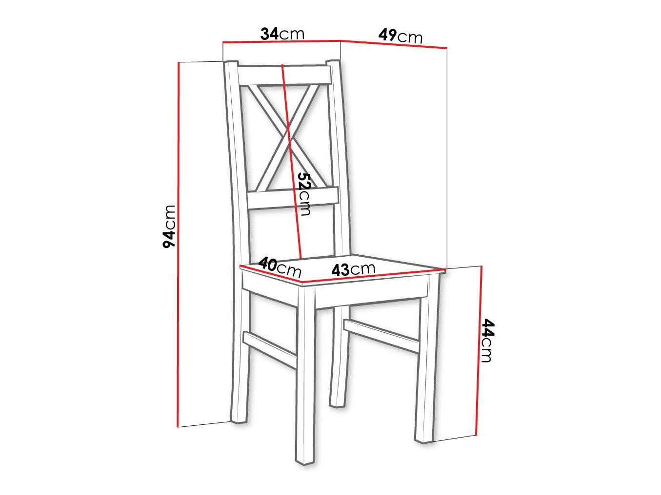 Stoel Victorville 137 (Sonoma eik)
