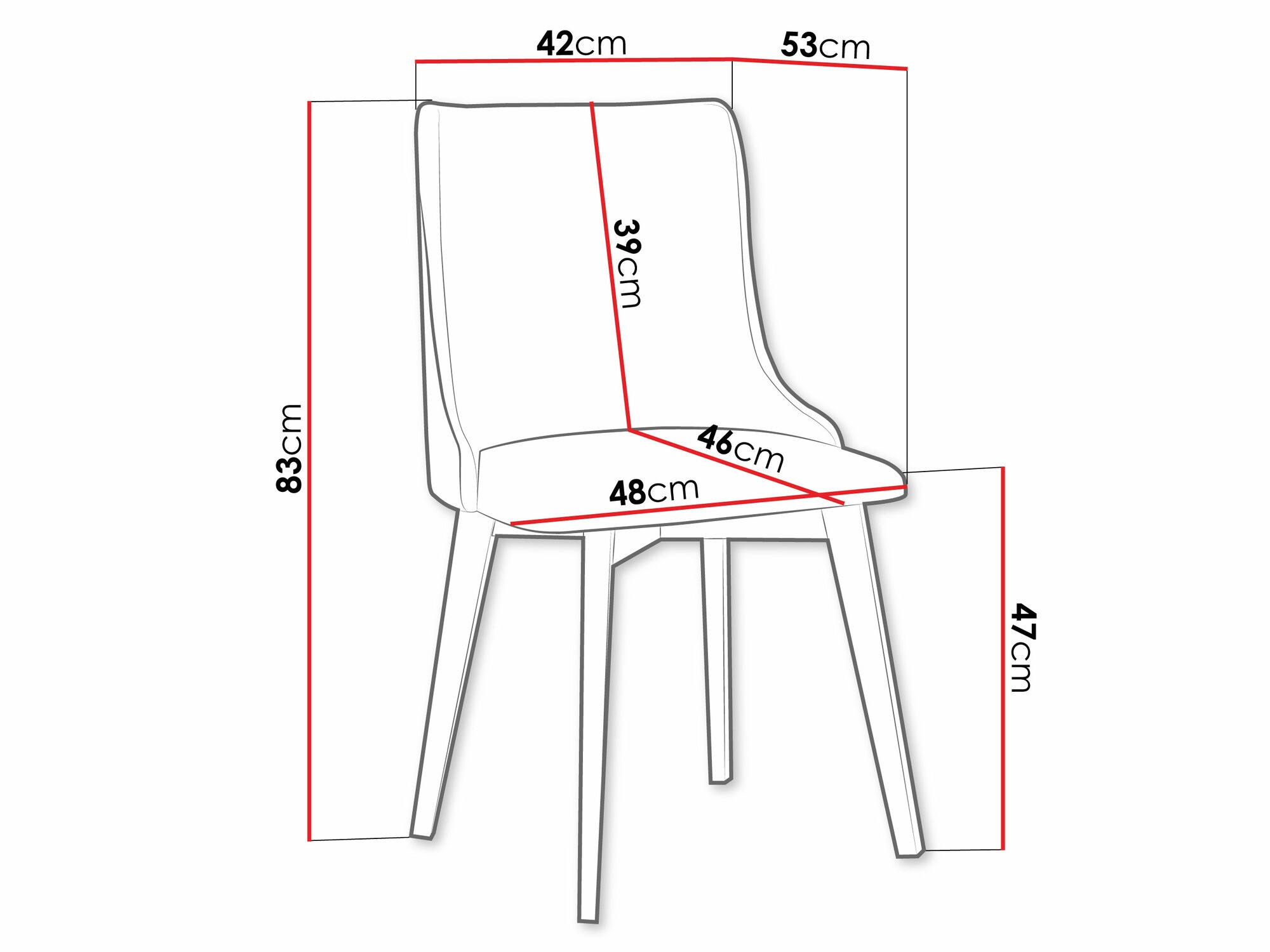 Stoel Victorville 364 (Wit)