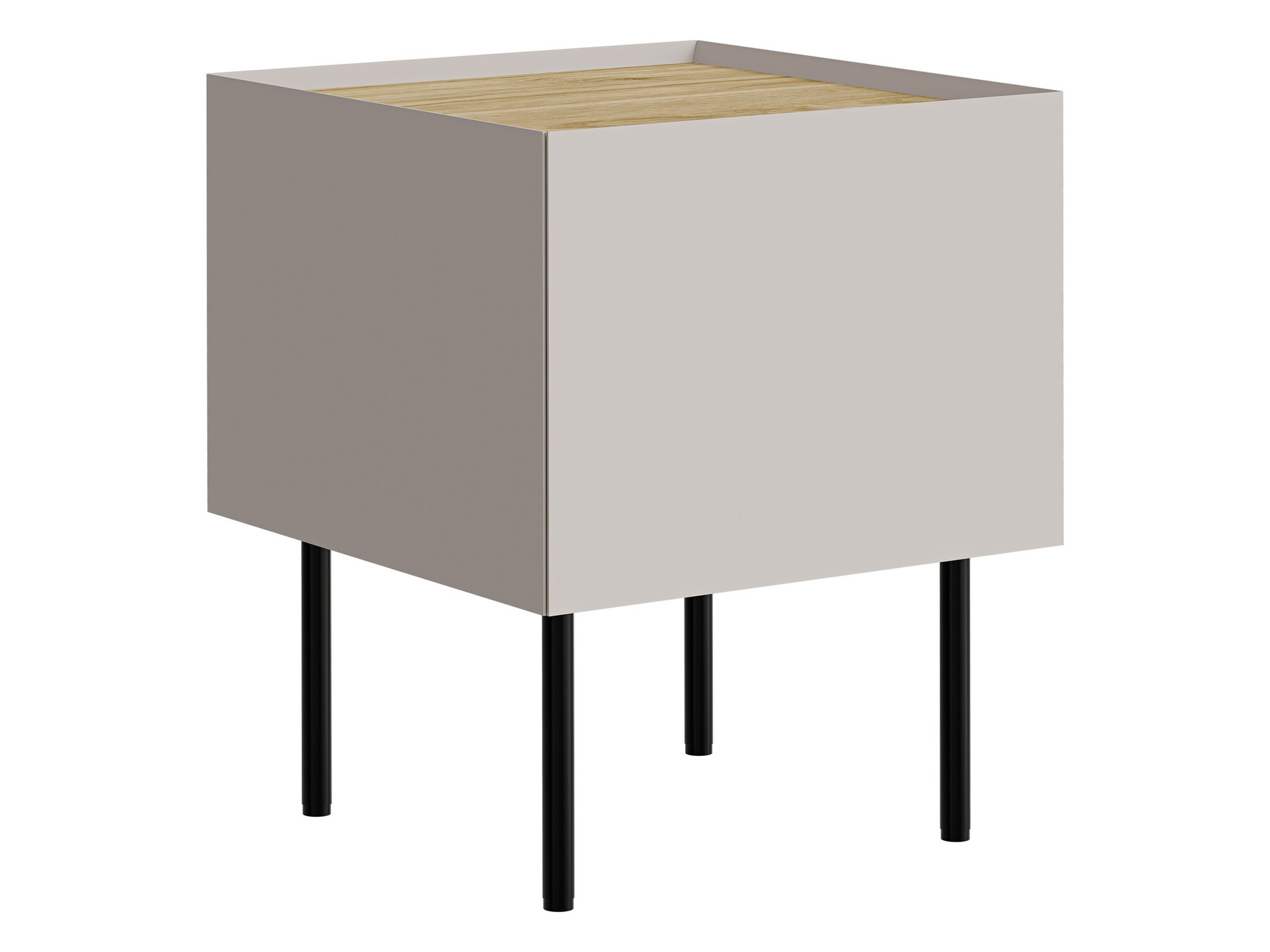 Een set nachtkastjes Melbela 108 (Kasjmier + Eiken)