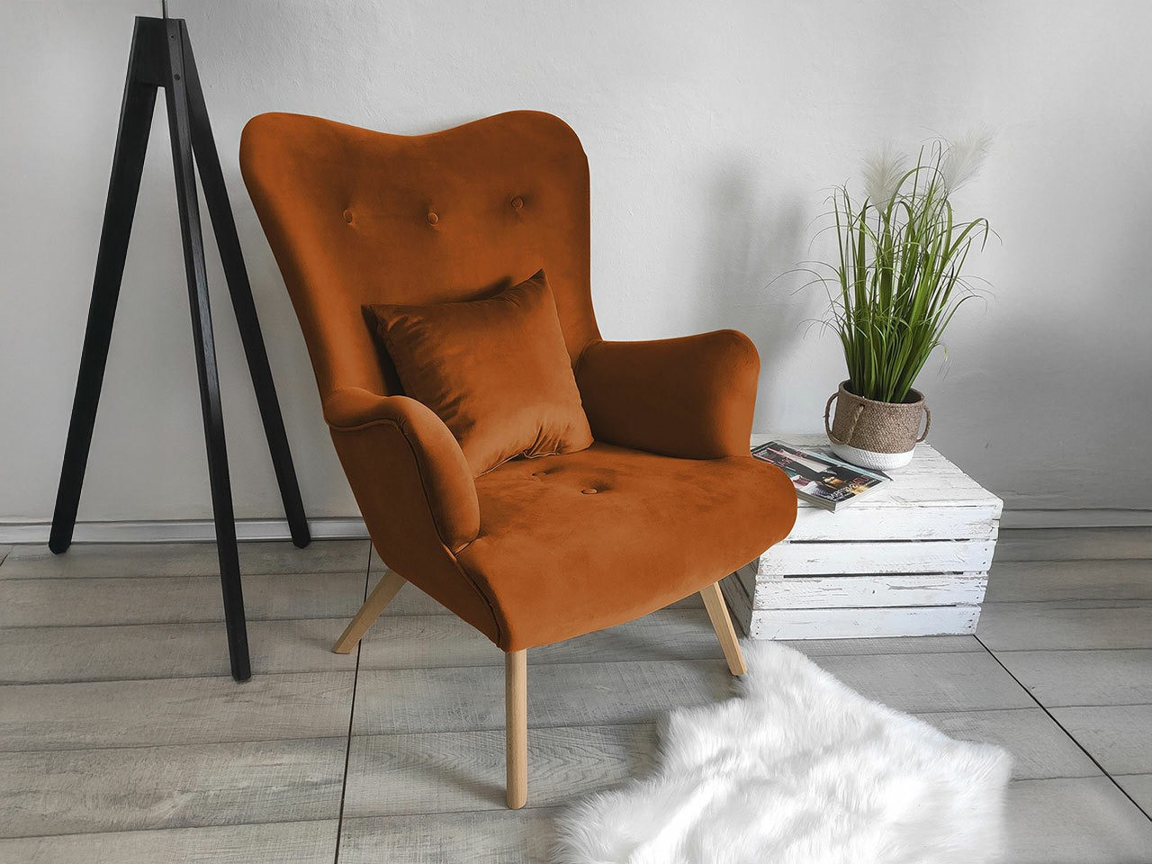 Fauteuil Clovis 102 (Magic Velvet 2213)
