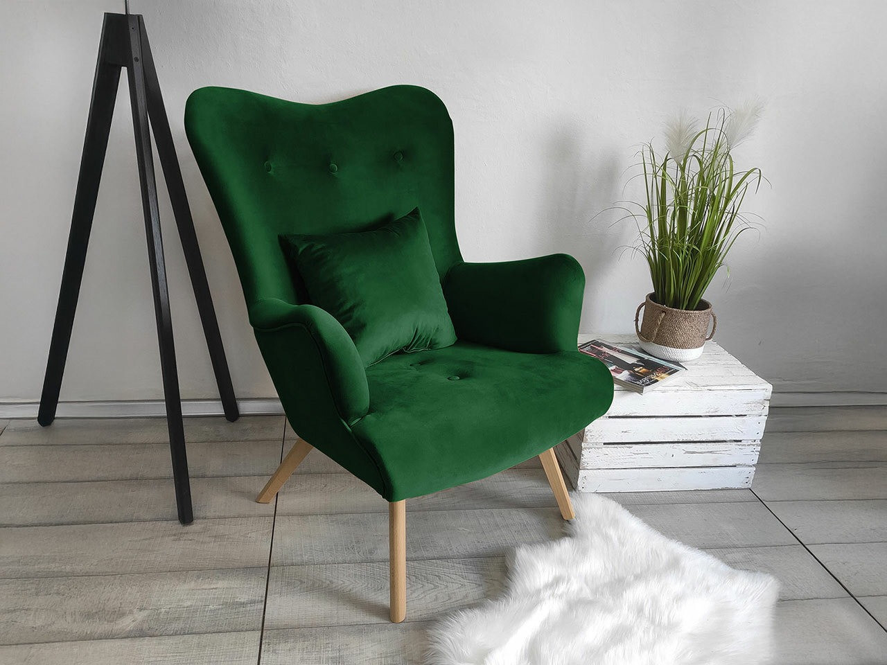 Fauteuil Clovis 102 (Magic Velvet 2225)