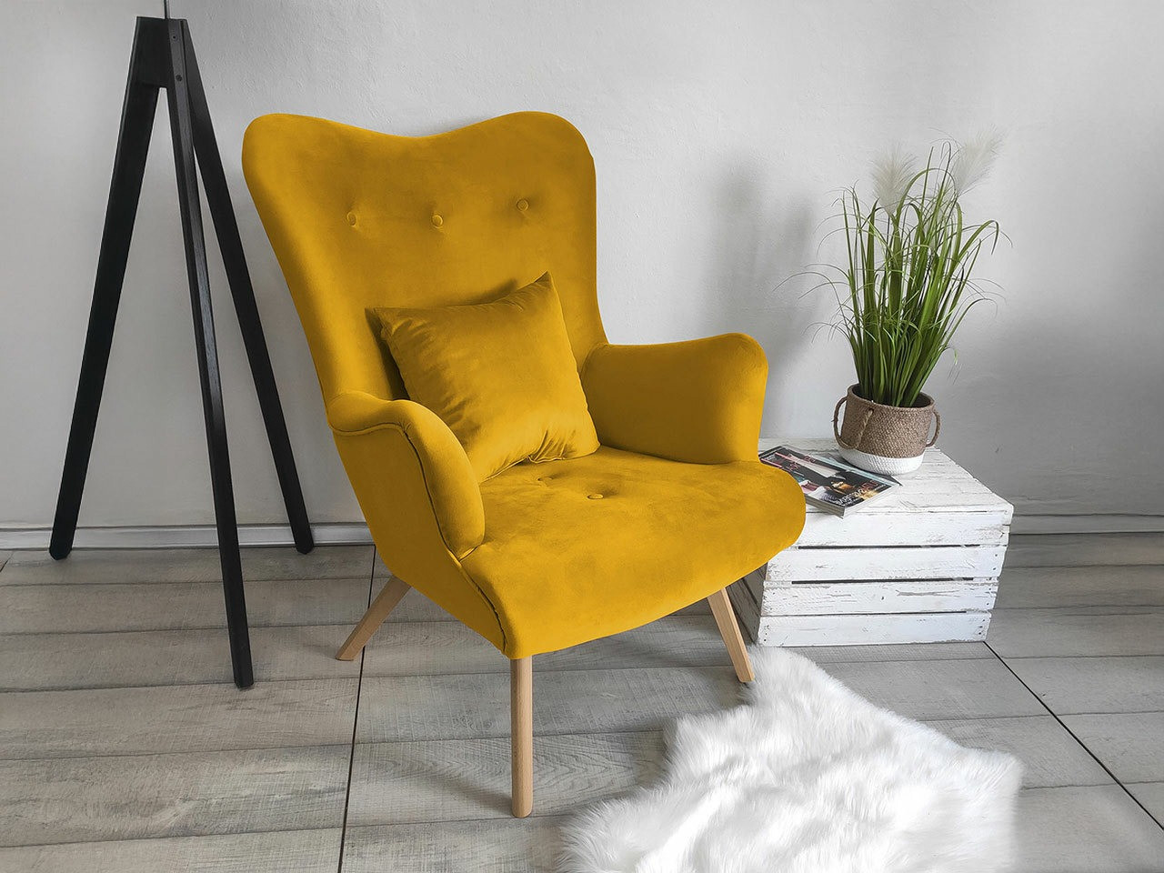 Fauteuil Clovis 102 (Magic Velvet 2234)