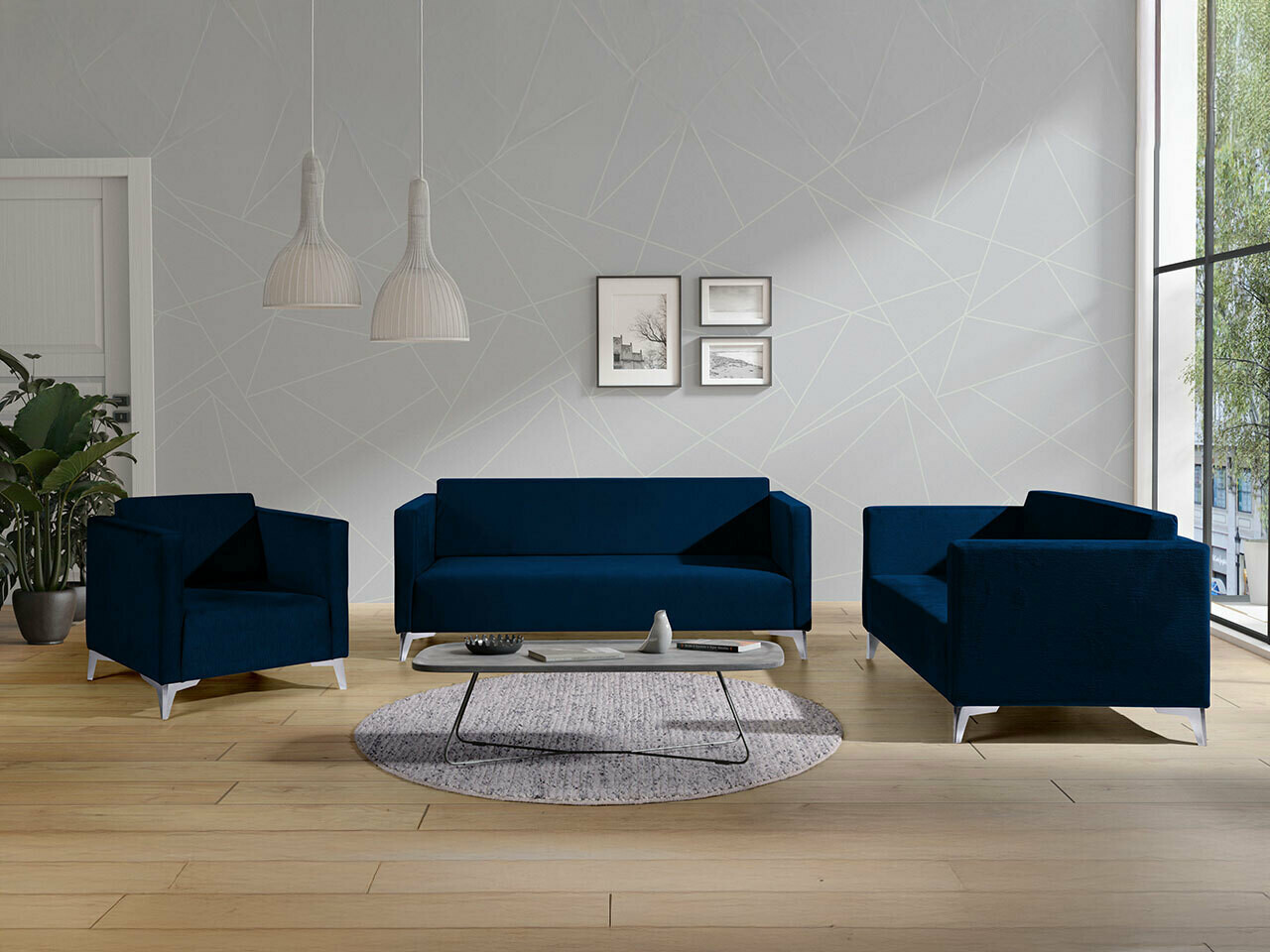 Gestoffeerde meubelset Virmore 105 (Solo 263)