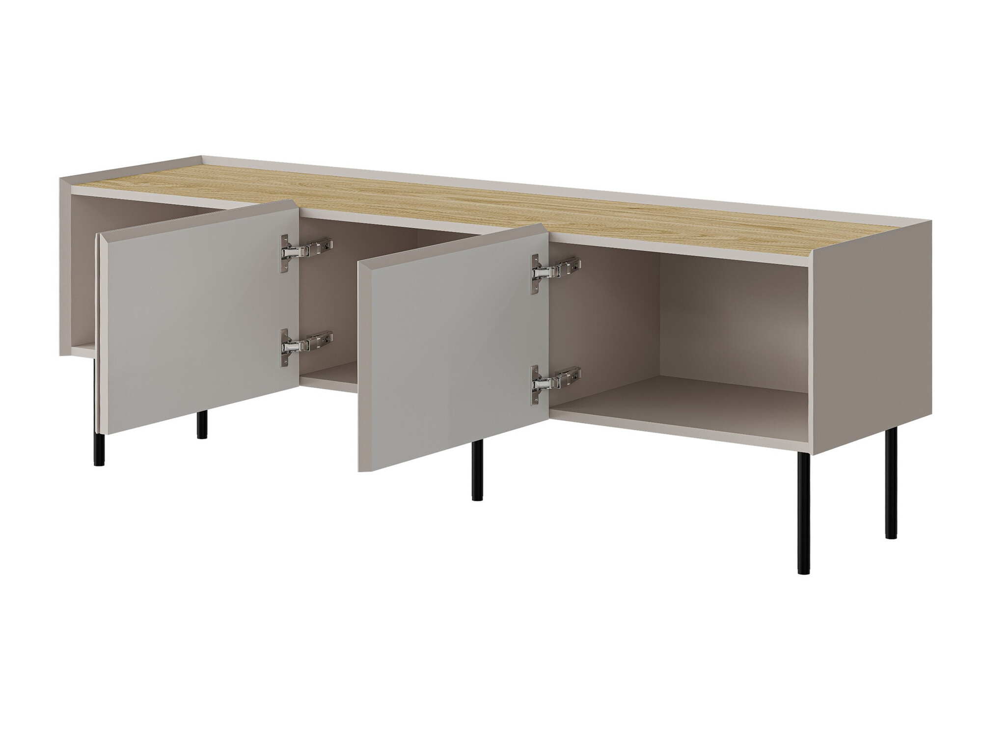 TV-meubel Melbela 106 (Kasjmier + Eiken)