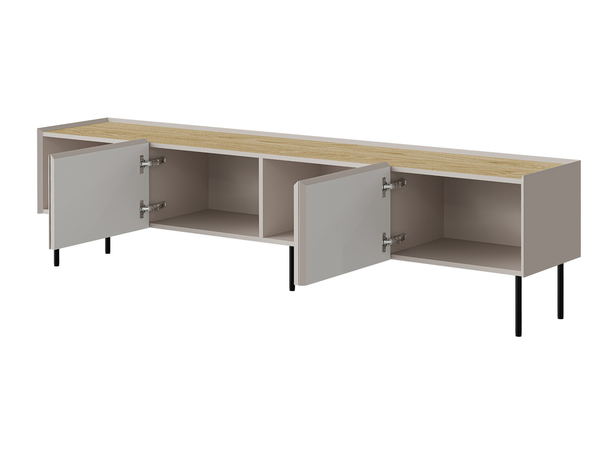 TV-meubel Melbela 107 (Kasjmier + Eiken)