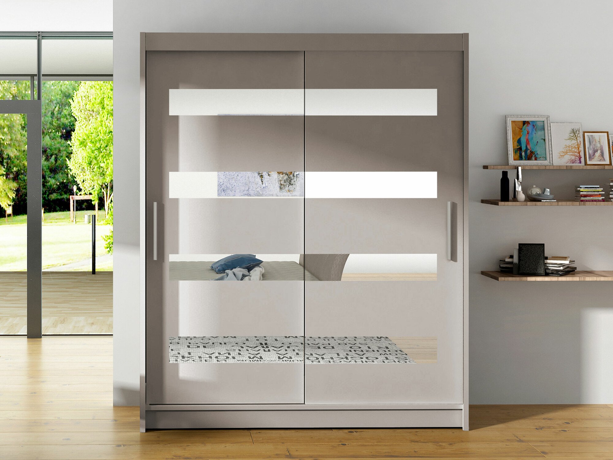 Kledingkast Closico 136 (Kasjmier)