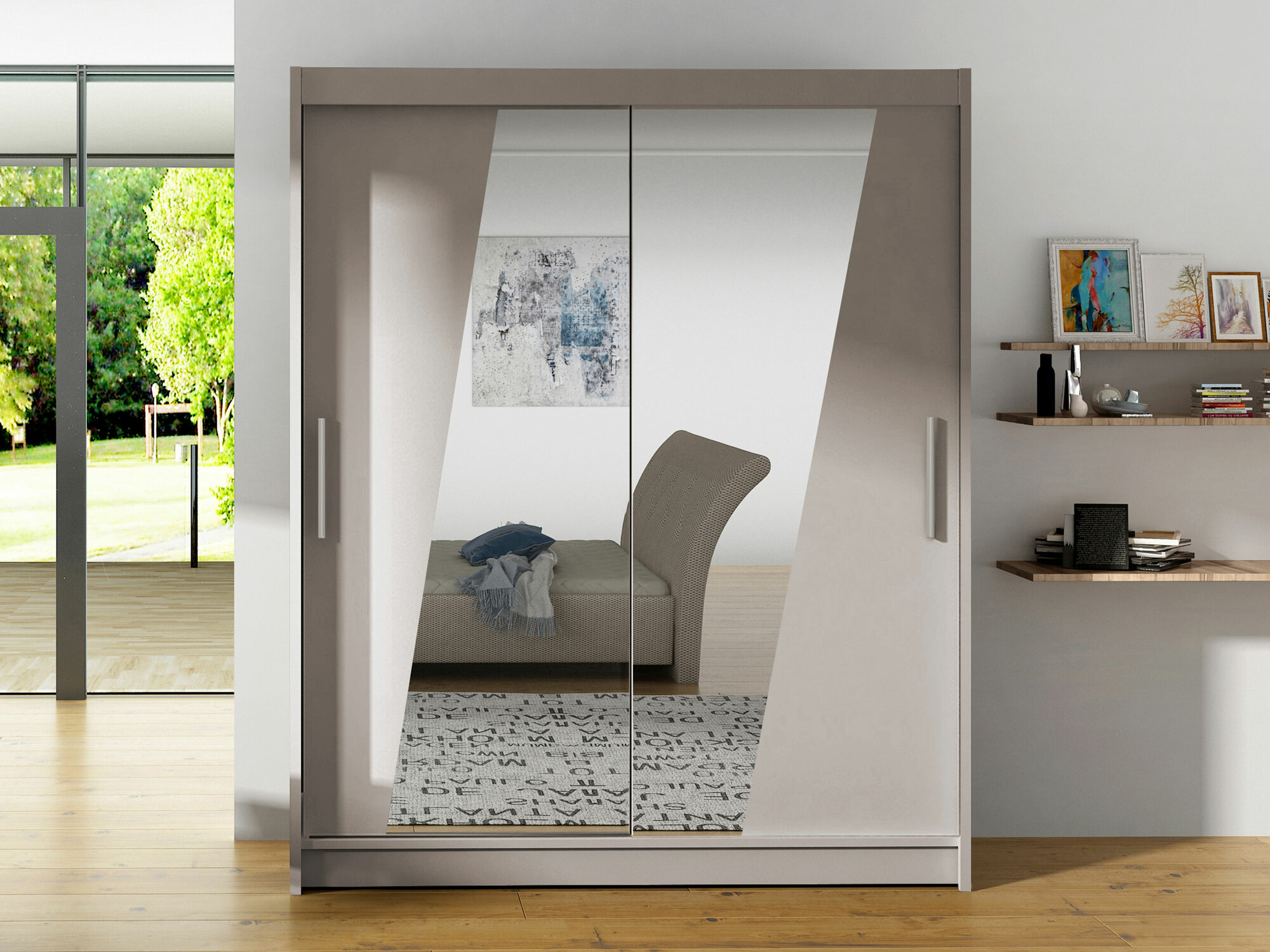 Kledingkast Closico 155 (Kasjmier)