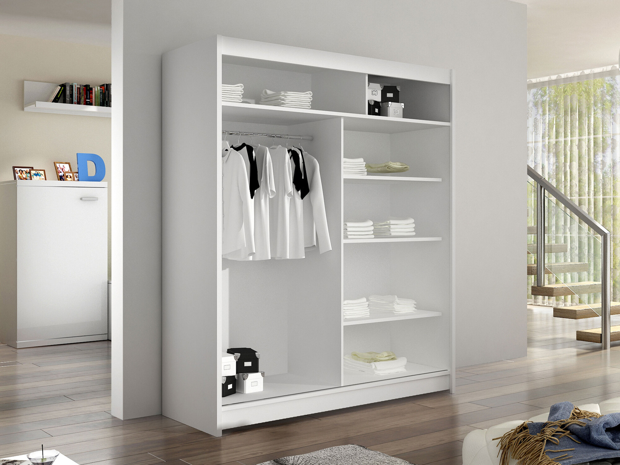 Kledingkast Closico 135 (Kasjmier)