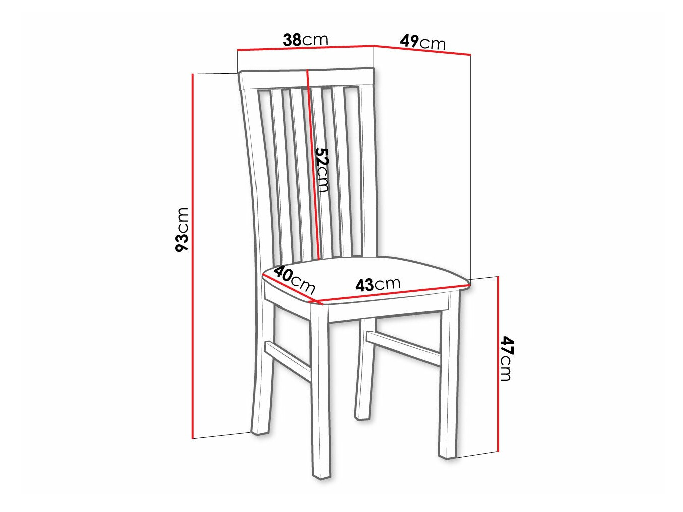 Stoel Victorville 155 (Moer)